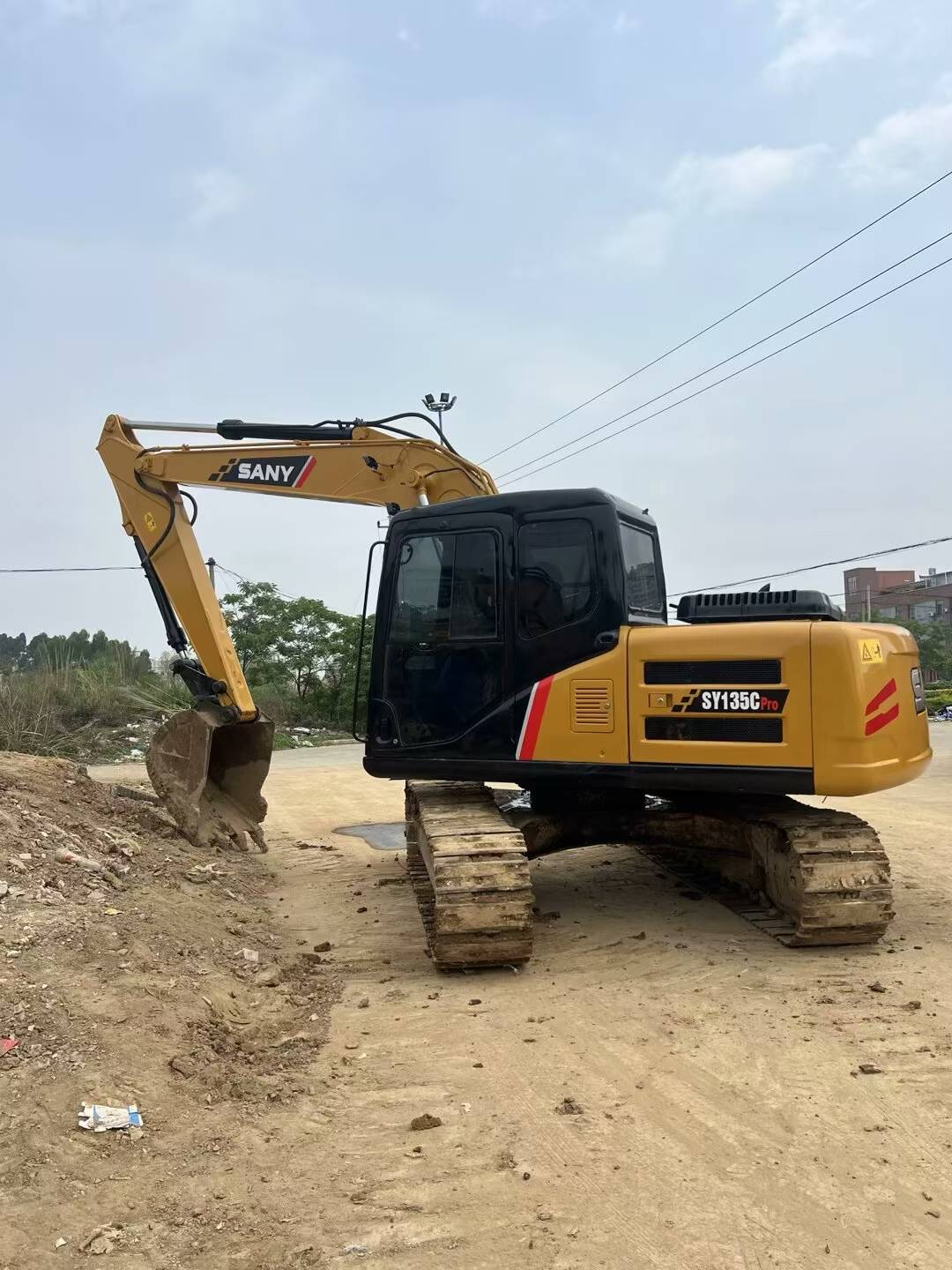 Used Sany SY135 Excavator 2016 Model
