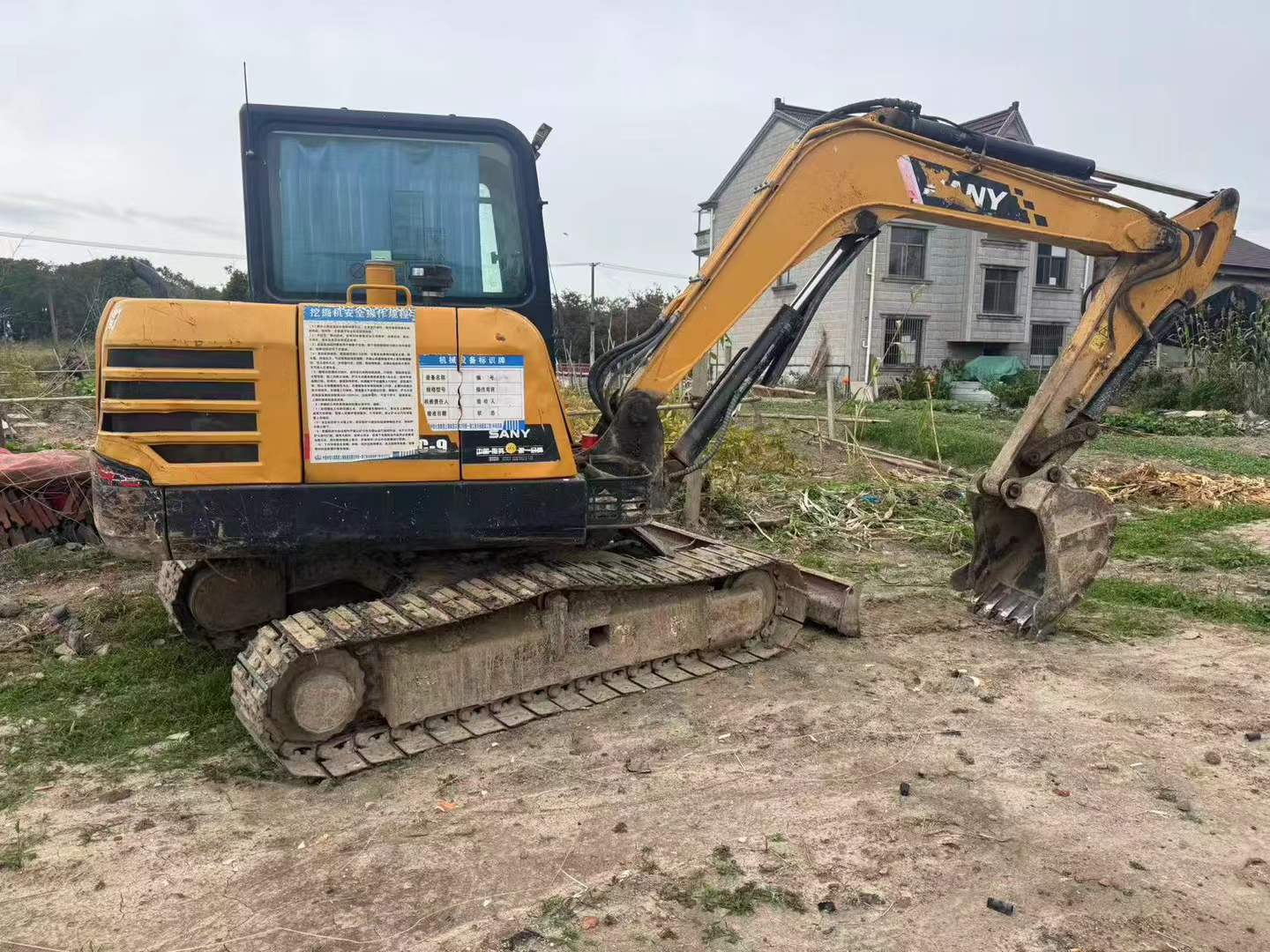 Used Sany SY55 Excavator 2019 Model