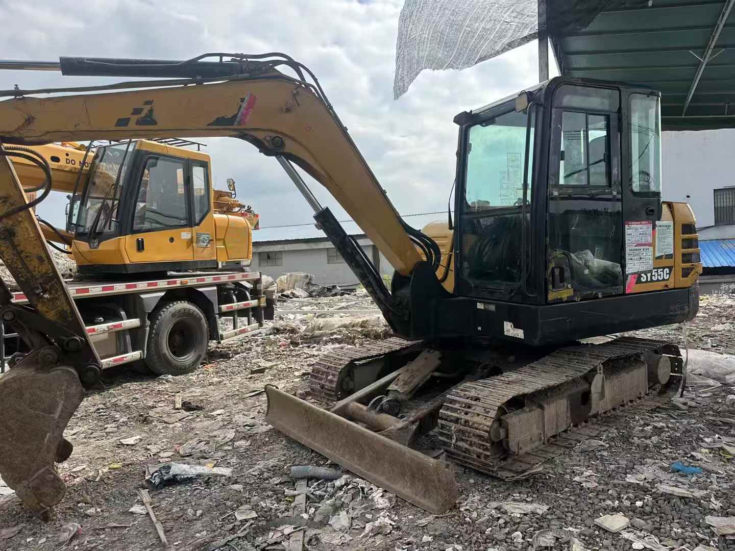 Used Sany SY55 Excavator 2017 Model