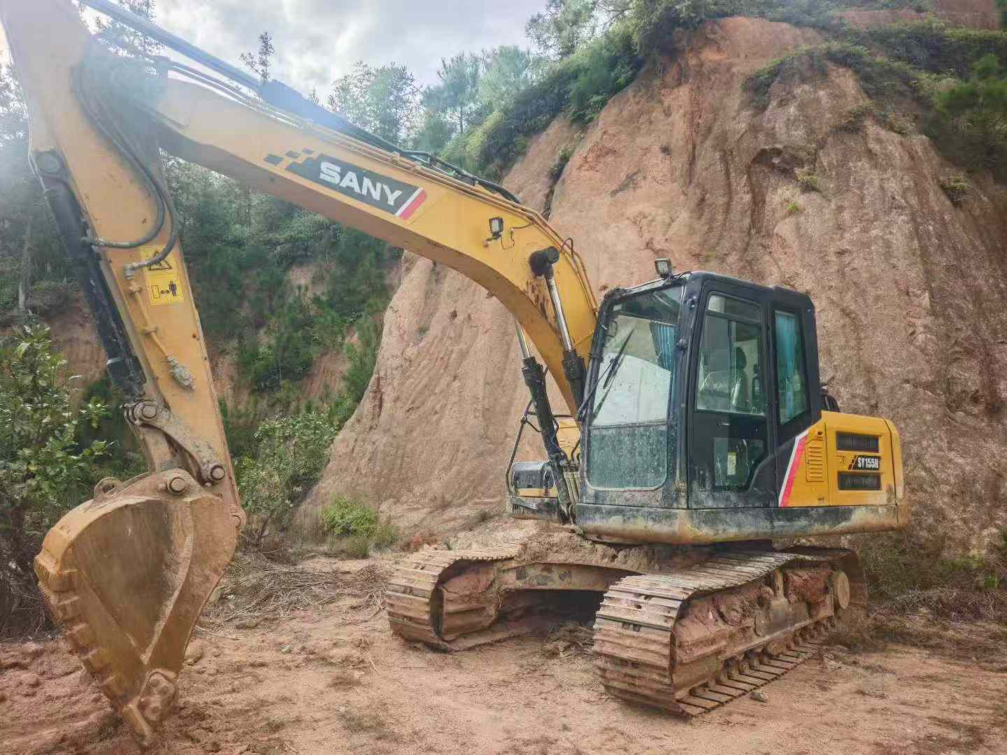 Used Sany SY135 Excavator 2021 Model