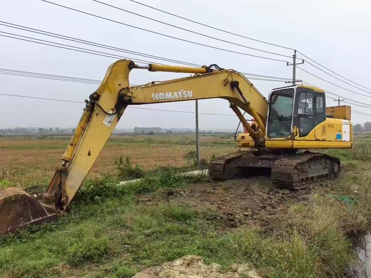 Used Komatsu PC200 Excavator 2007 Model