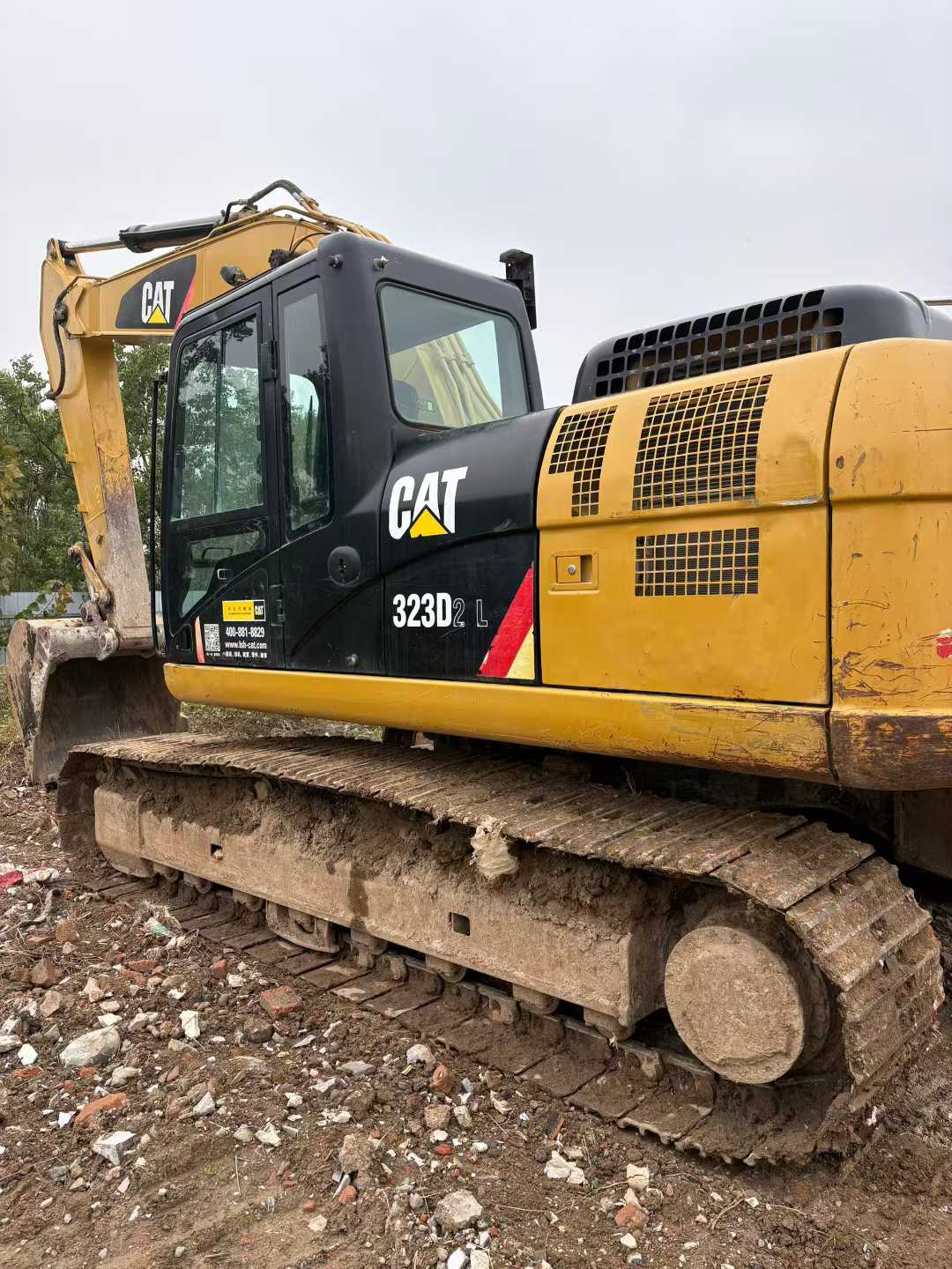 Used Caterpillar 323D2L Excavator 2017 Model