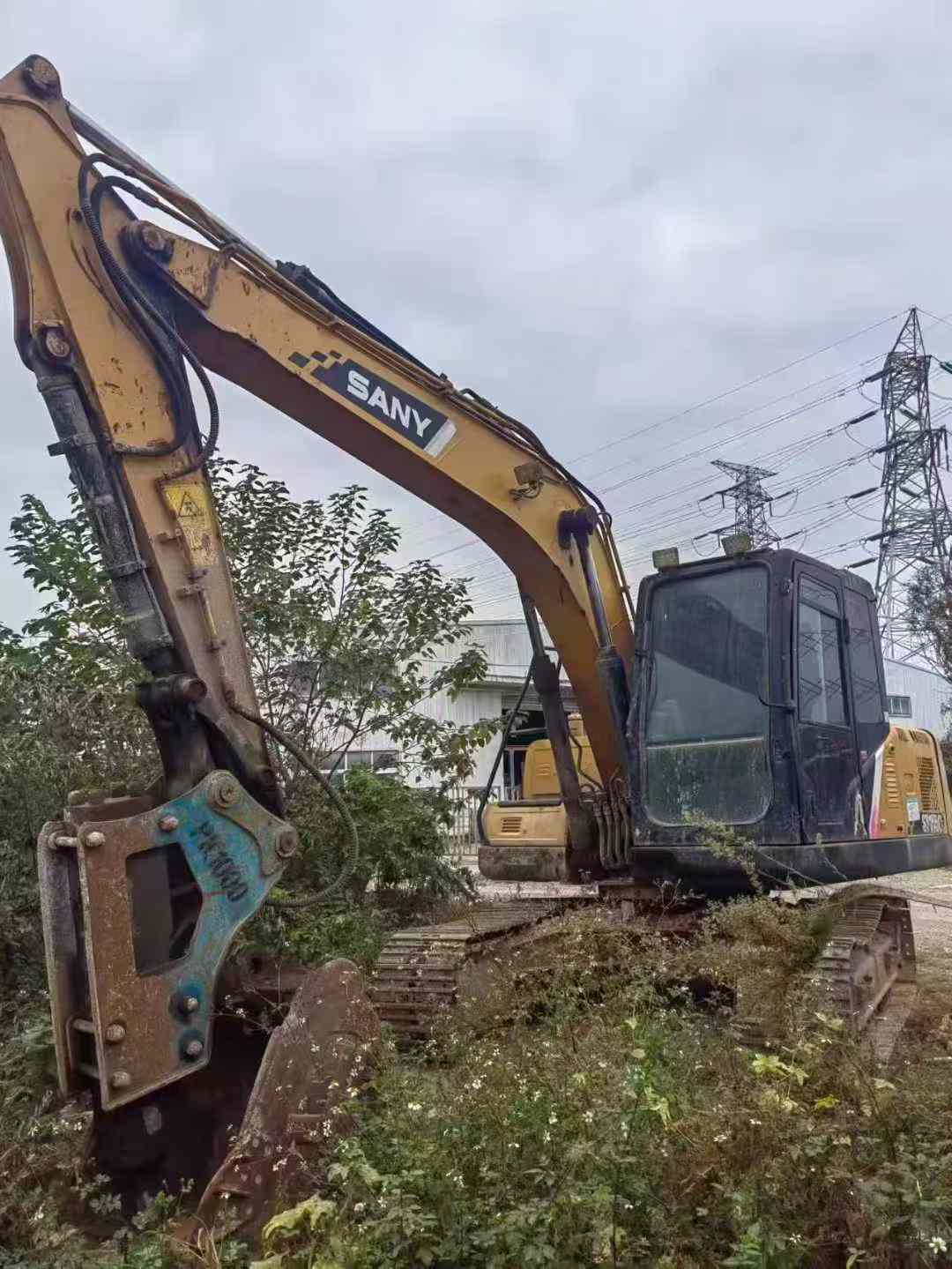 Used Sany SY135 Excavator 2017 Model