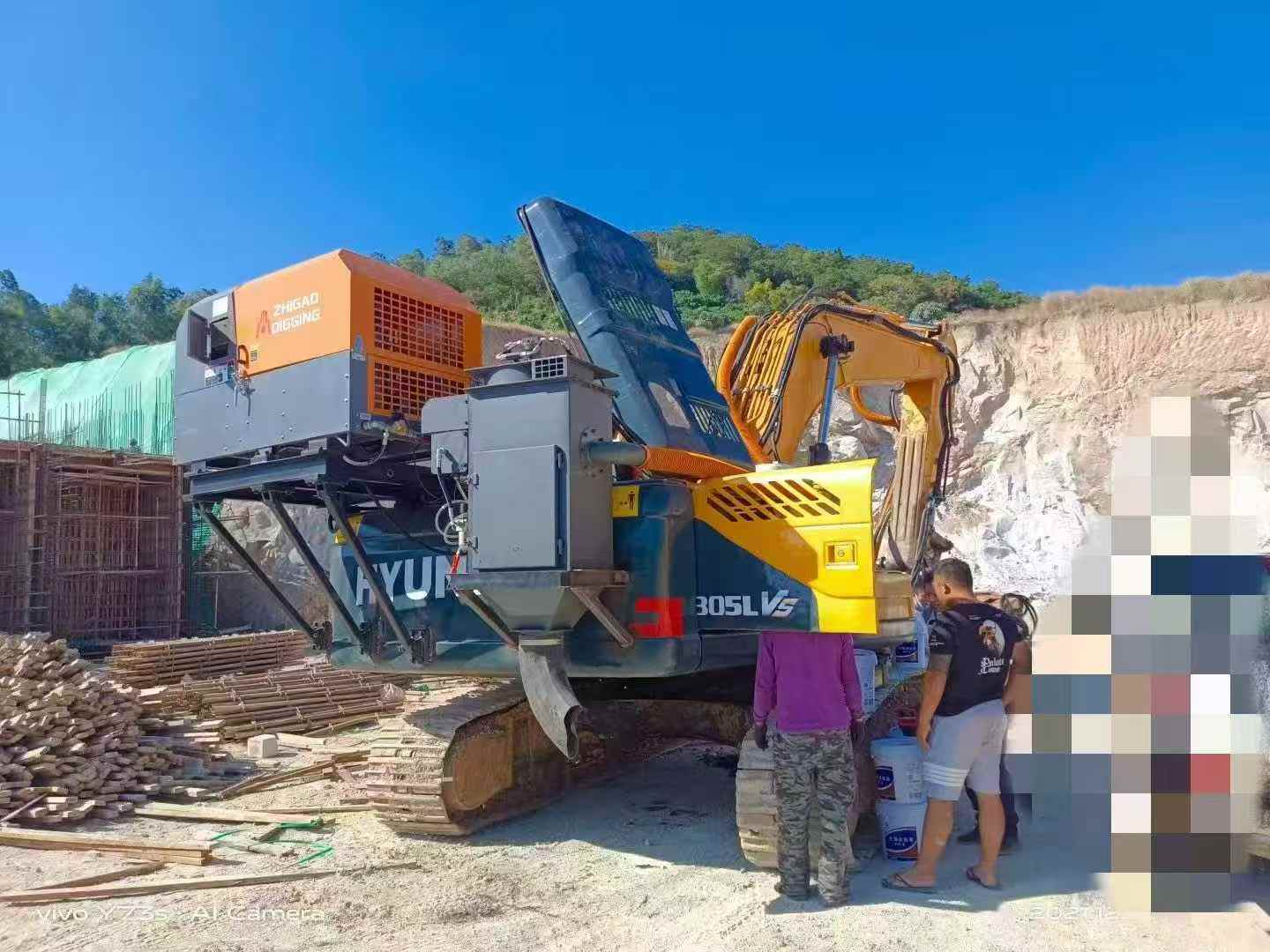 Used Hyundai R75VS Excavator 2019 Model