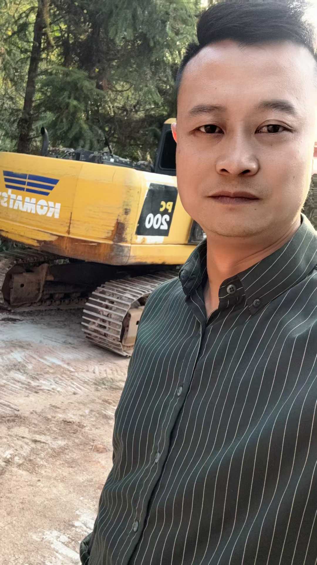 Used Komatsu PW160-7 Excavator 2016 Model