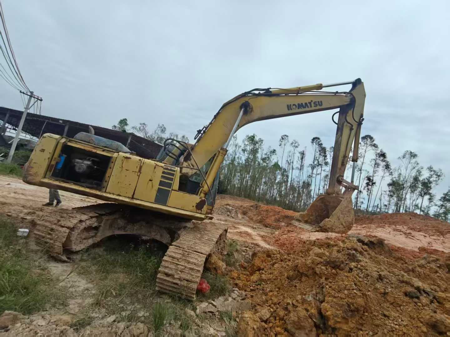 Used Komatsu PC200-6 Excavator 2016 Model