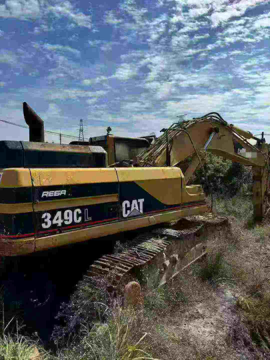 Used Caterpillar 349FL Excavator 2016 Model