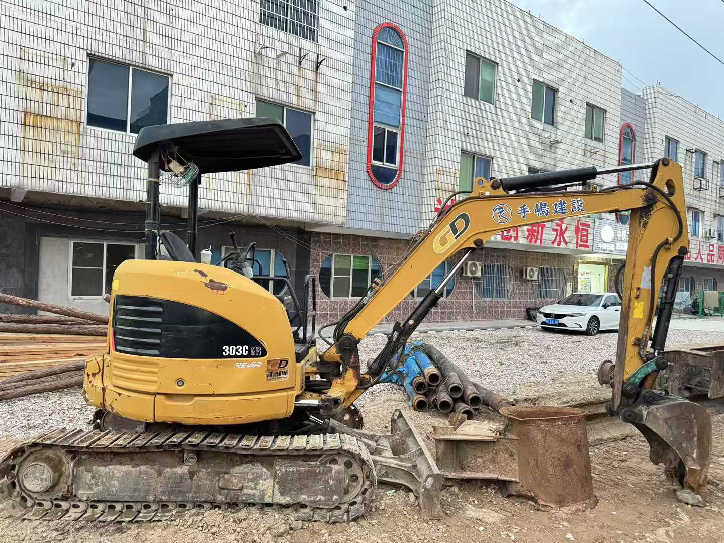 Used Caterpillar 303CCR Excavator 2016 Model