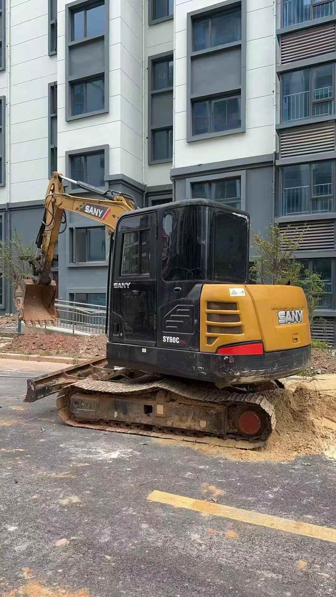 Used Sany SY55 Excavator 2016 Model