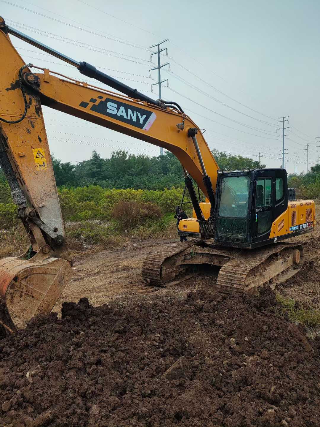 Used Sany SY205H Excavator 2016 Model