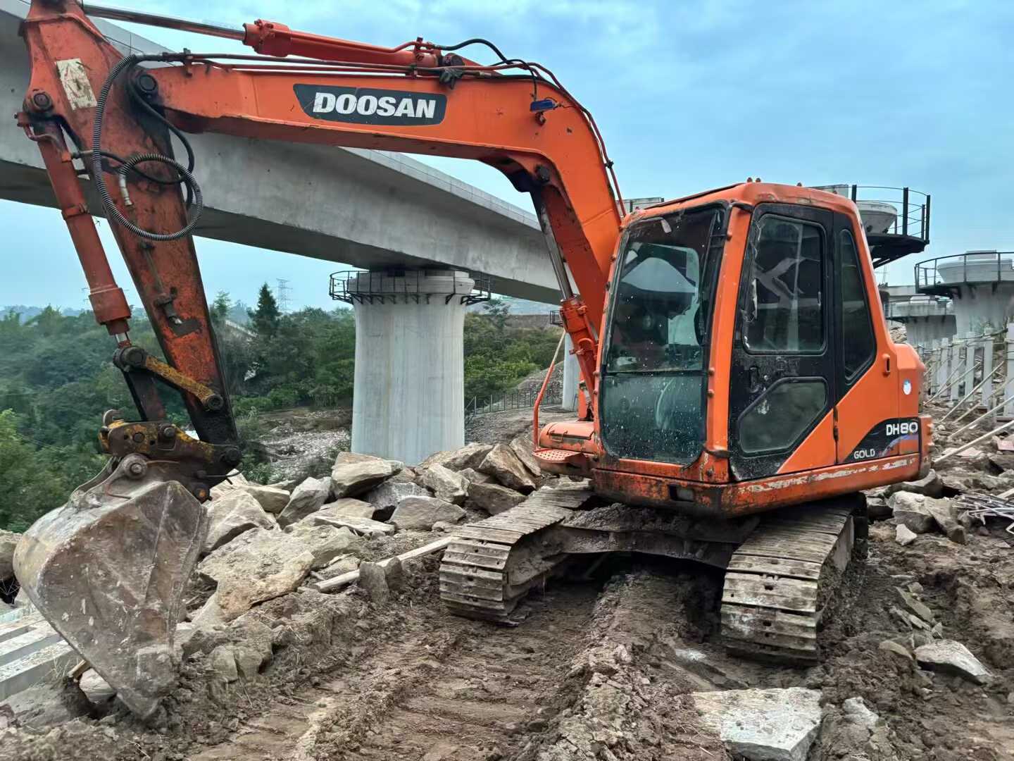 Used Doosan DX80 Excavator 2016 Model