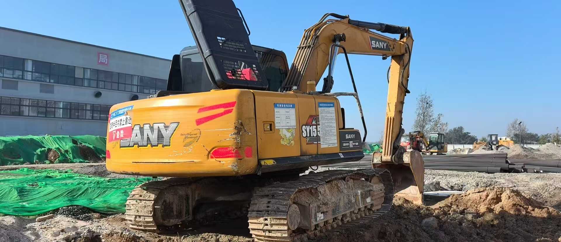 Used Sany SY55 Excavator 2016 Model