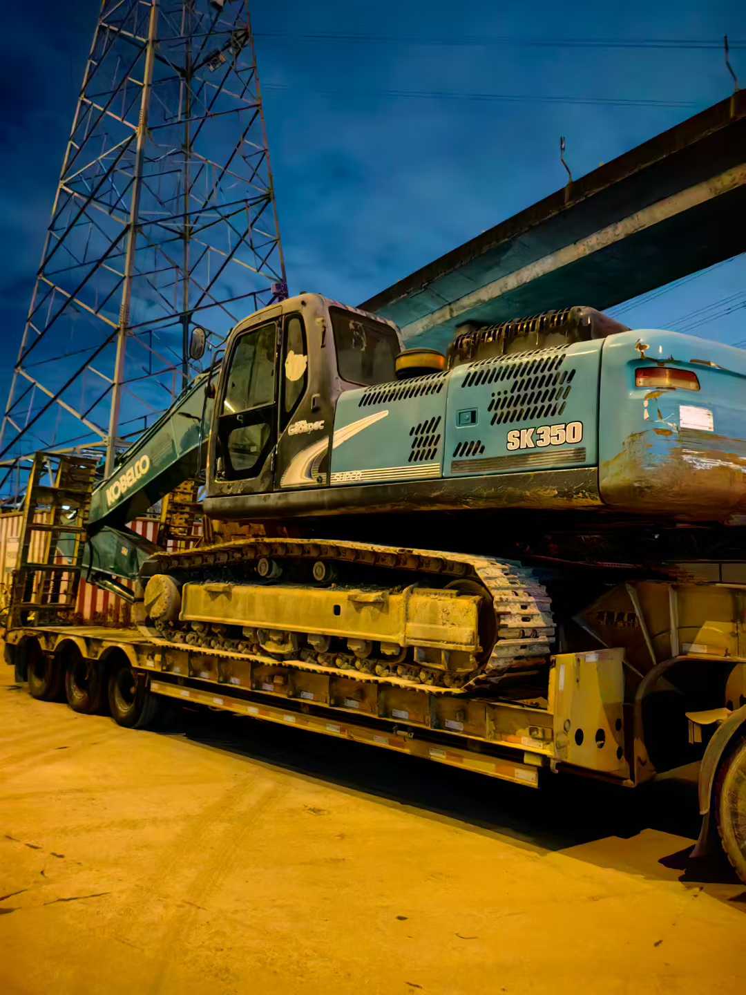 Used Kobelco SK350LC8 Excavator 2016 Model