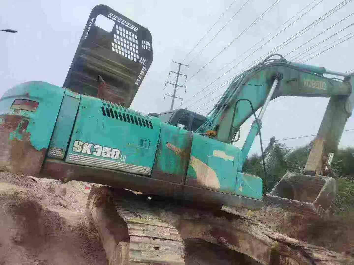 Used Kobelco SK350LC SuperX Excavator 2016 Model