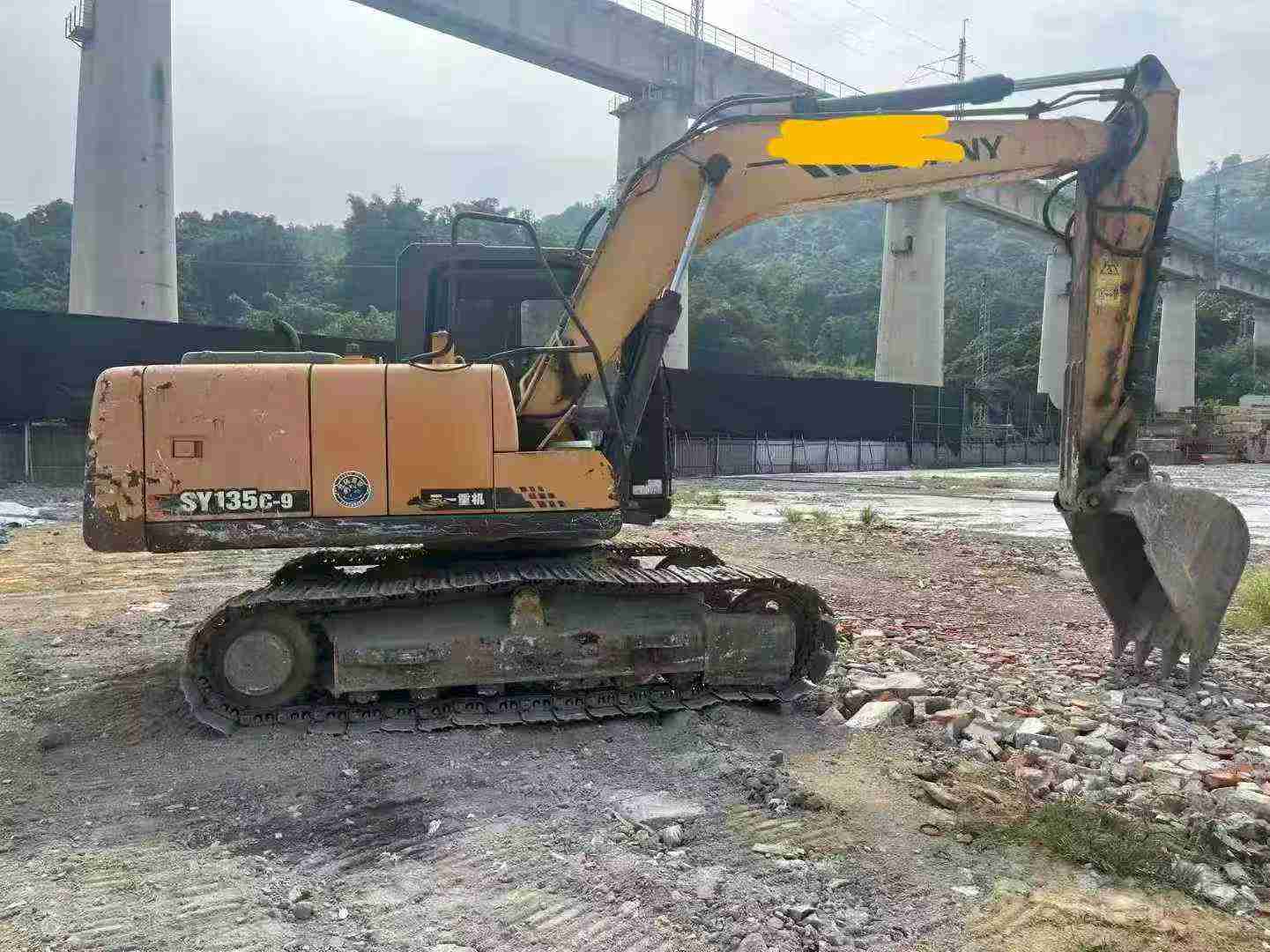 Used Sany SY135 Excavator 2016 Model