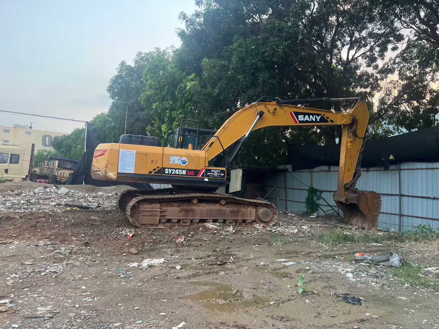 Used Sany SY245H Excavator 2016 Model