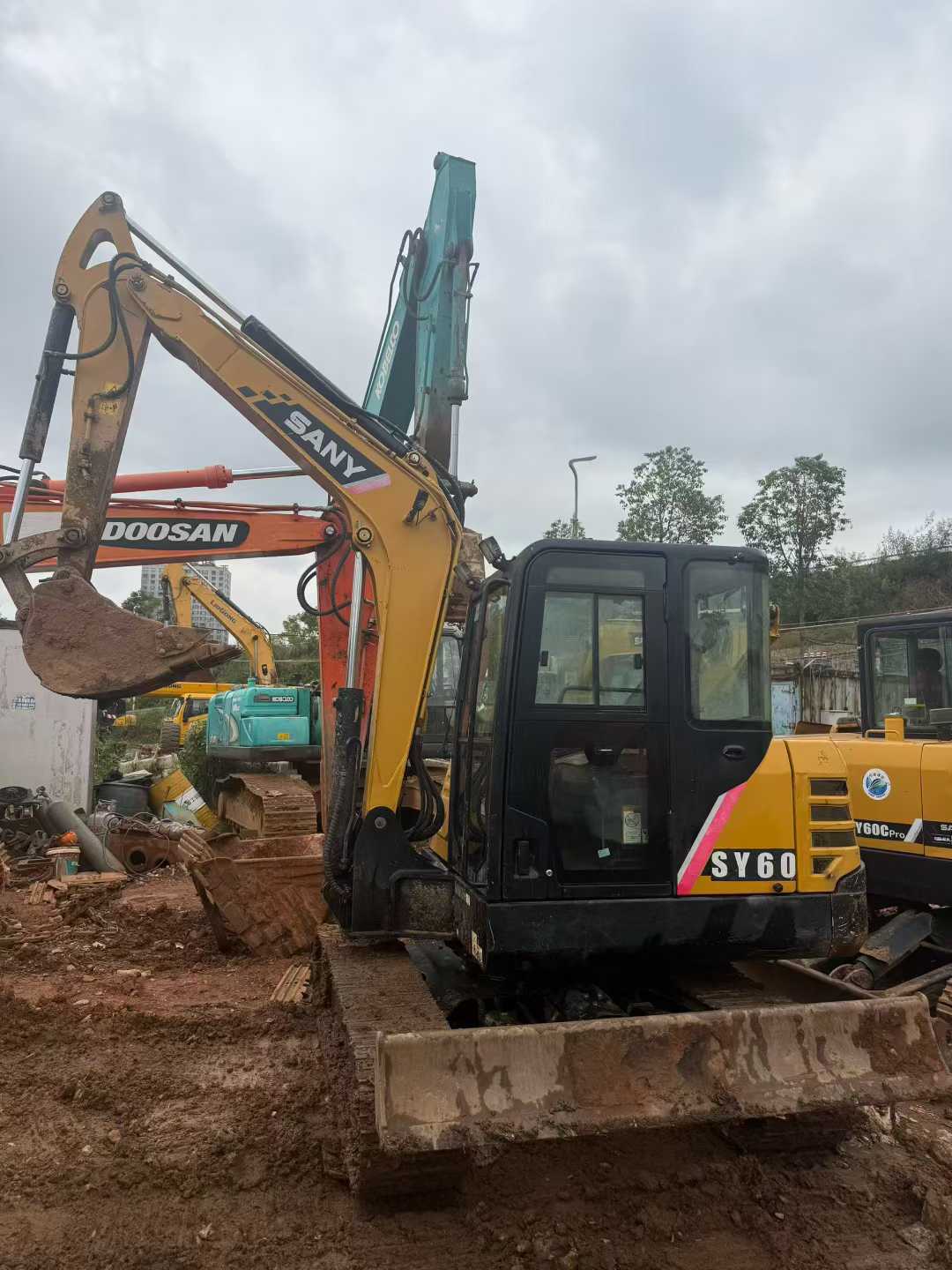 Used Sany SY55 Excavator 2020 Model