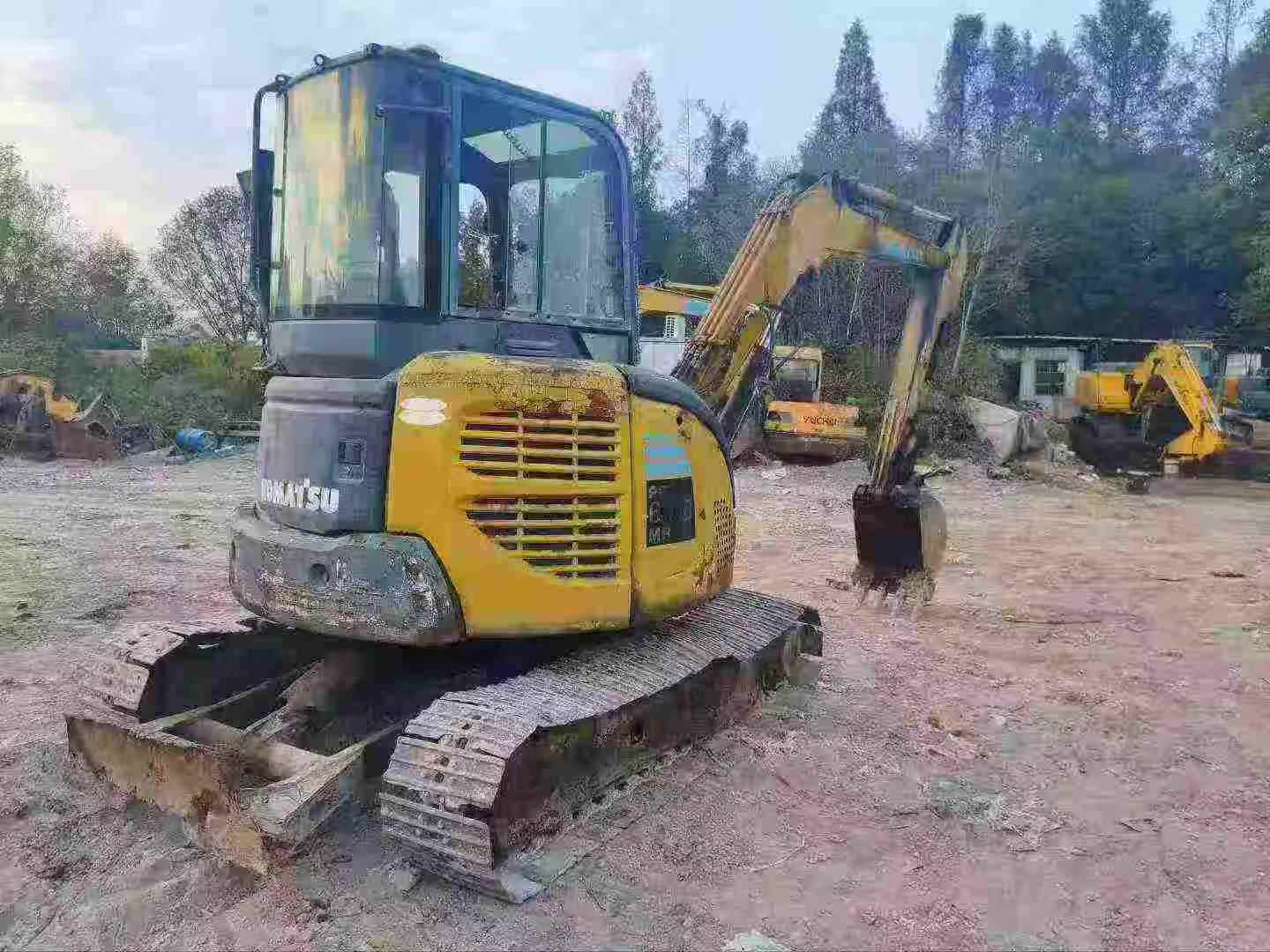 Used Komatsu PC55MR-2 Excavator 2016 Model