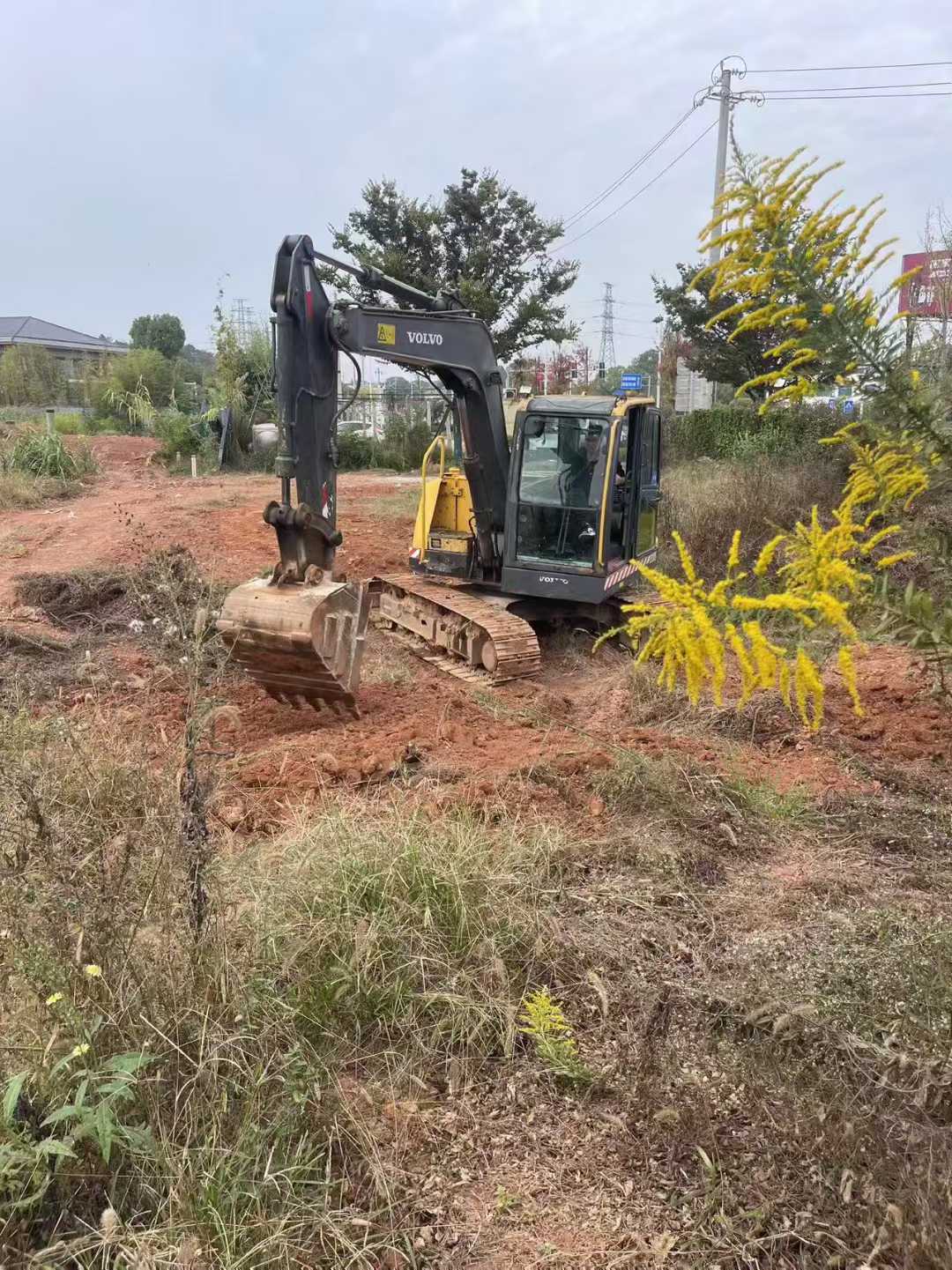 Used Volvo EC75DAG Excavator 2017 Model