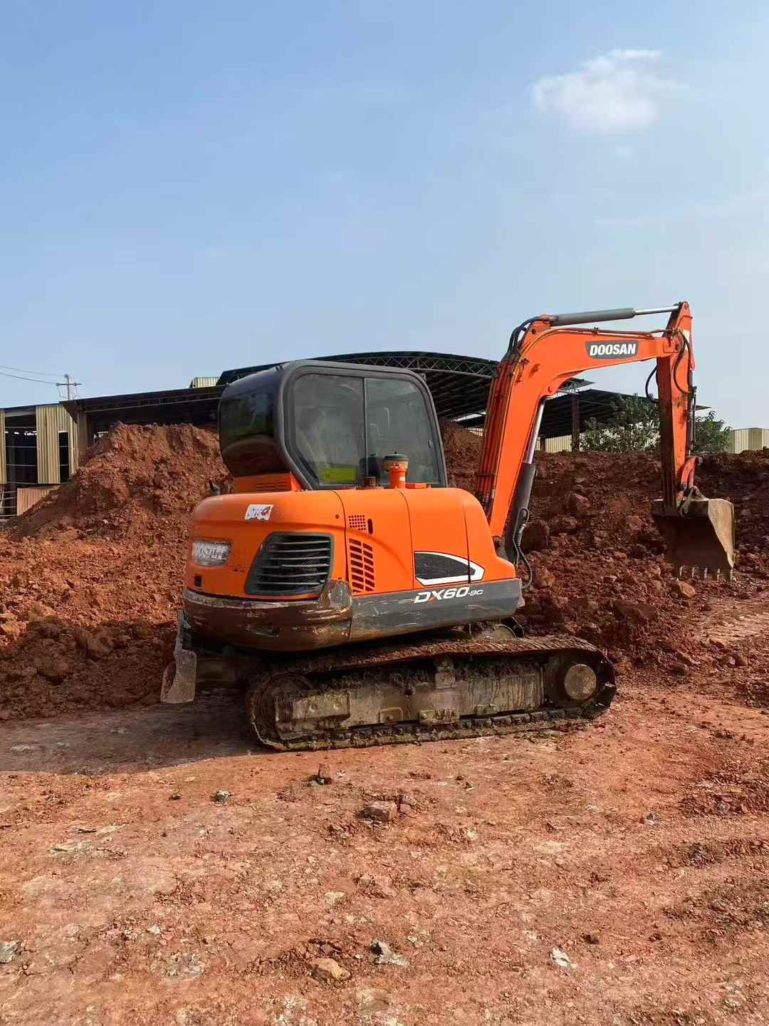 Used Doosan DX55W Excavator 2018 Model / 2