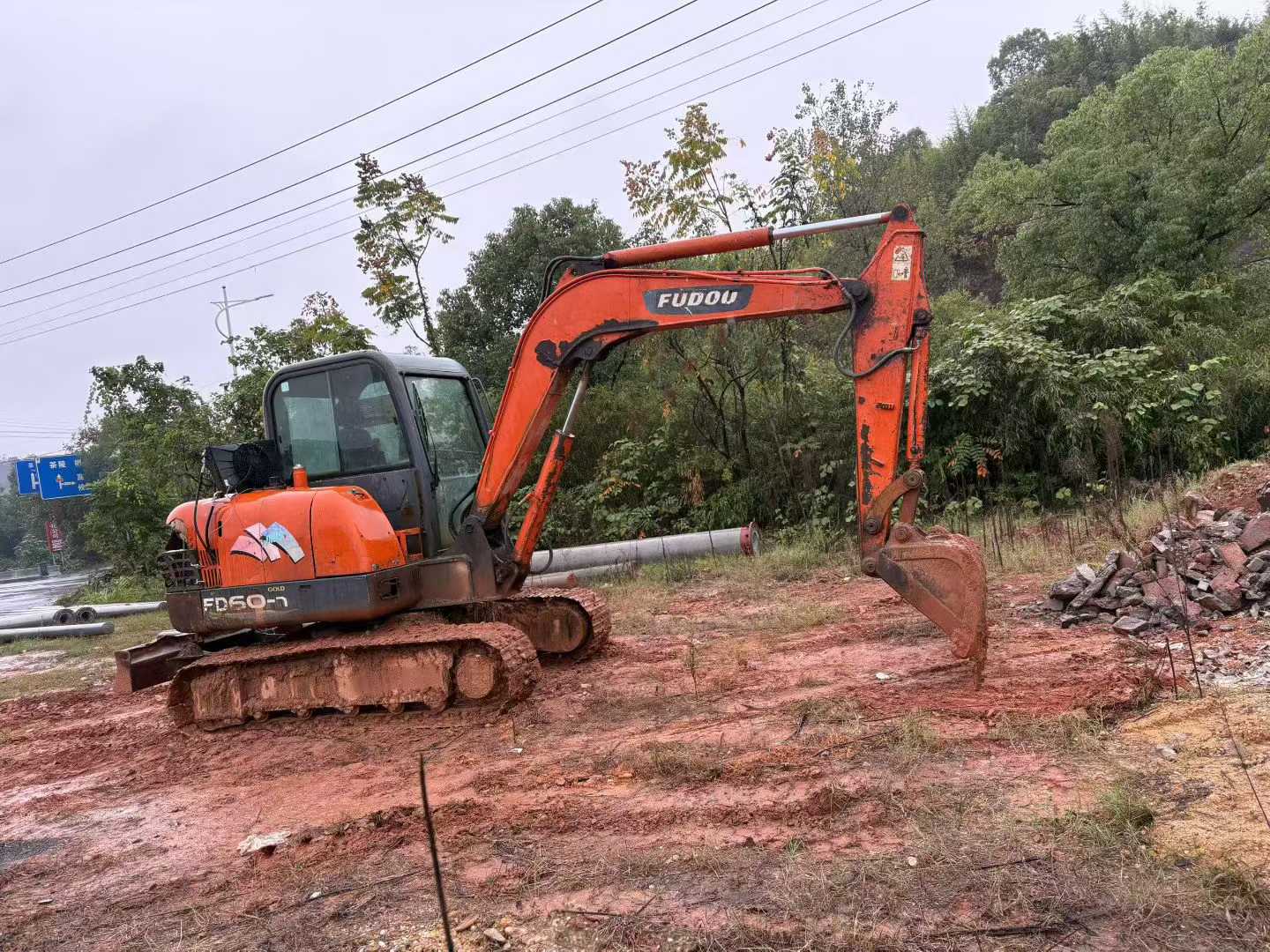 Used Doosan DX60 Excavator 2016 Model