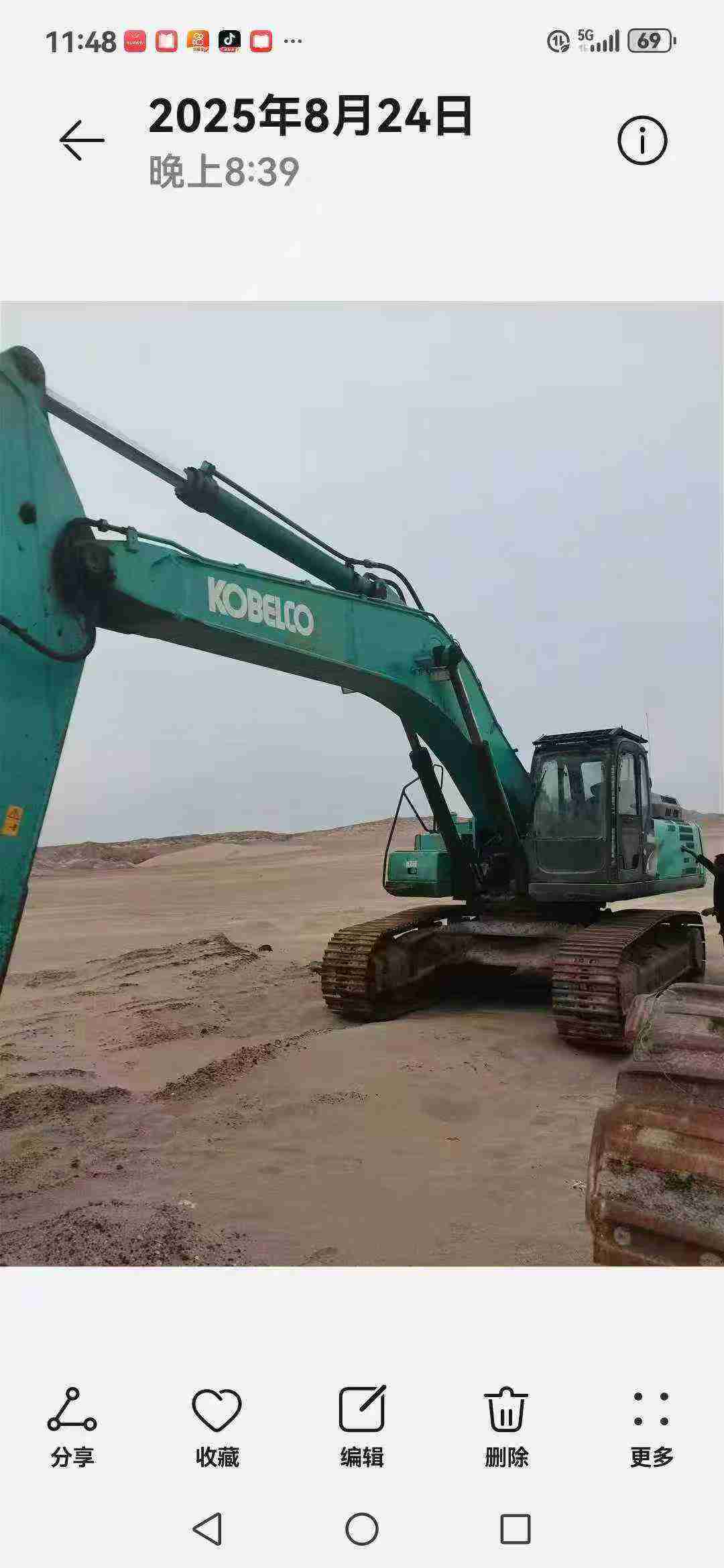 Used Kobelco SK60 Excavator 2011 Model / 6