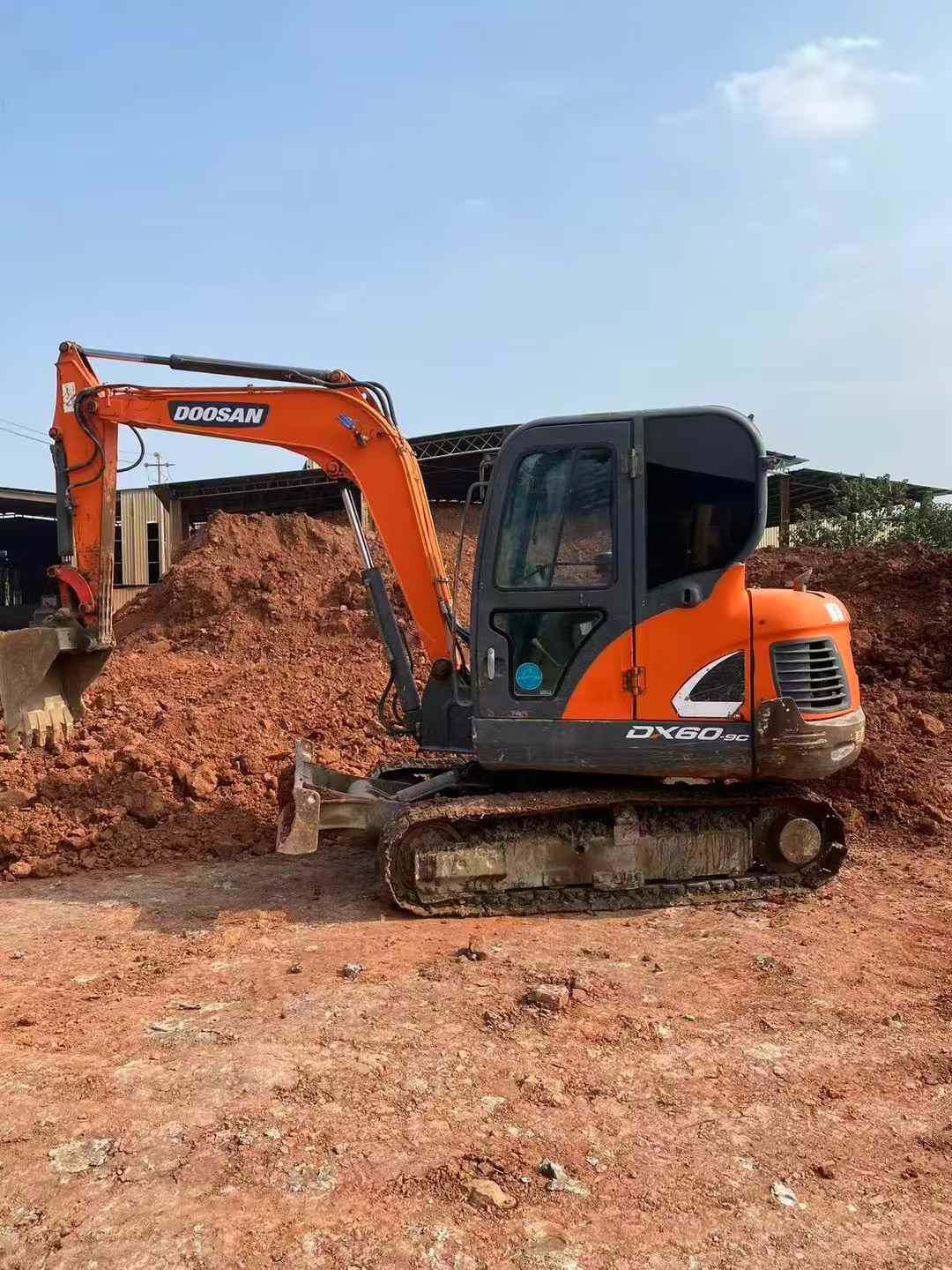 Used Doosan DX55W Excavator 2018 Model