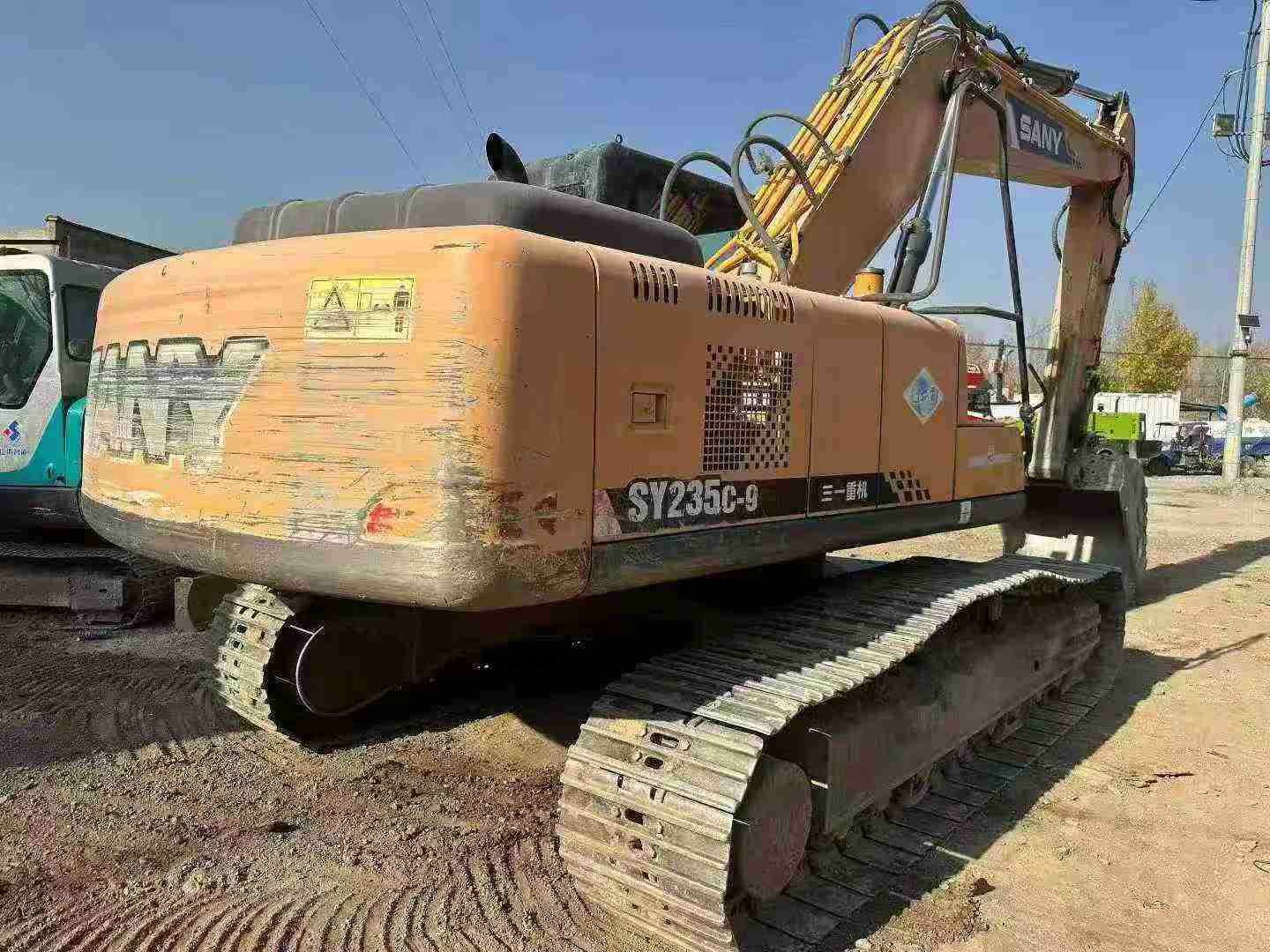 Used Sany SY215W Excavator 2015 Model