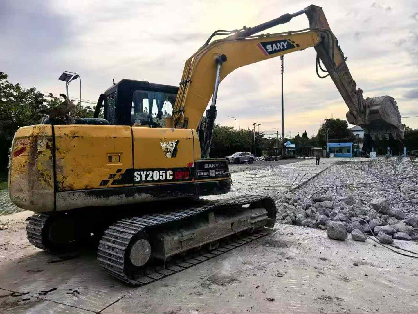 Used Sany SY135 Excavator 2021 Model