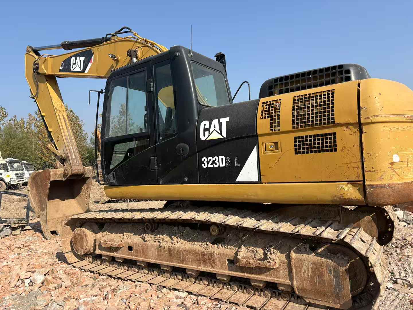 Used Caterpillar 323D2L Excavator 2017 Model