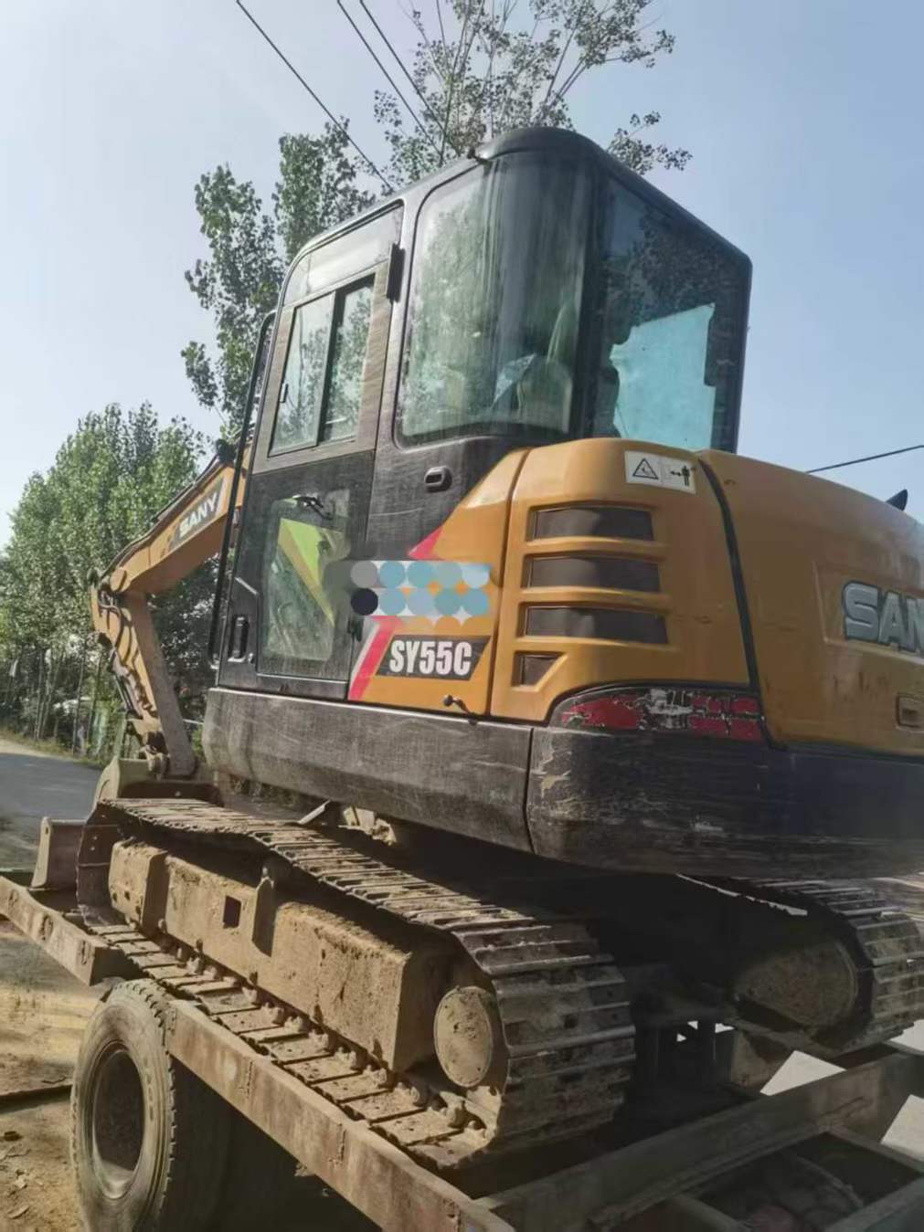 Used Sany SY55C Excavator 2019 Model