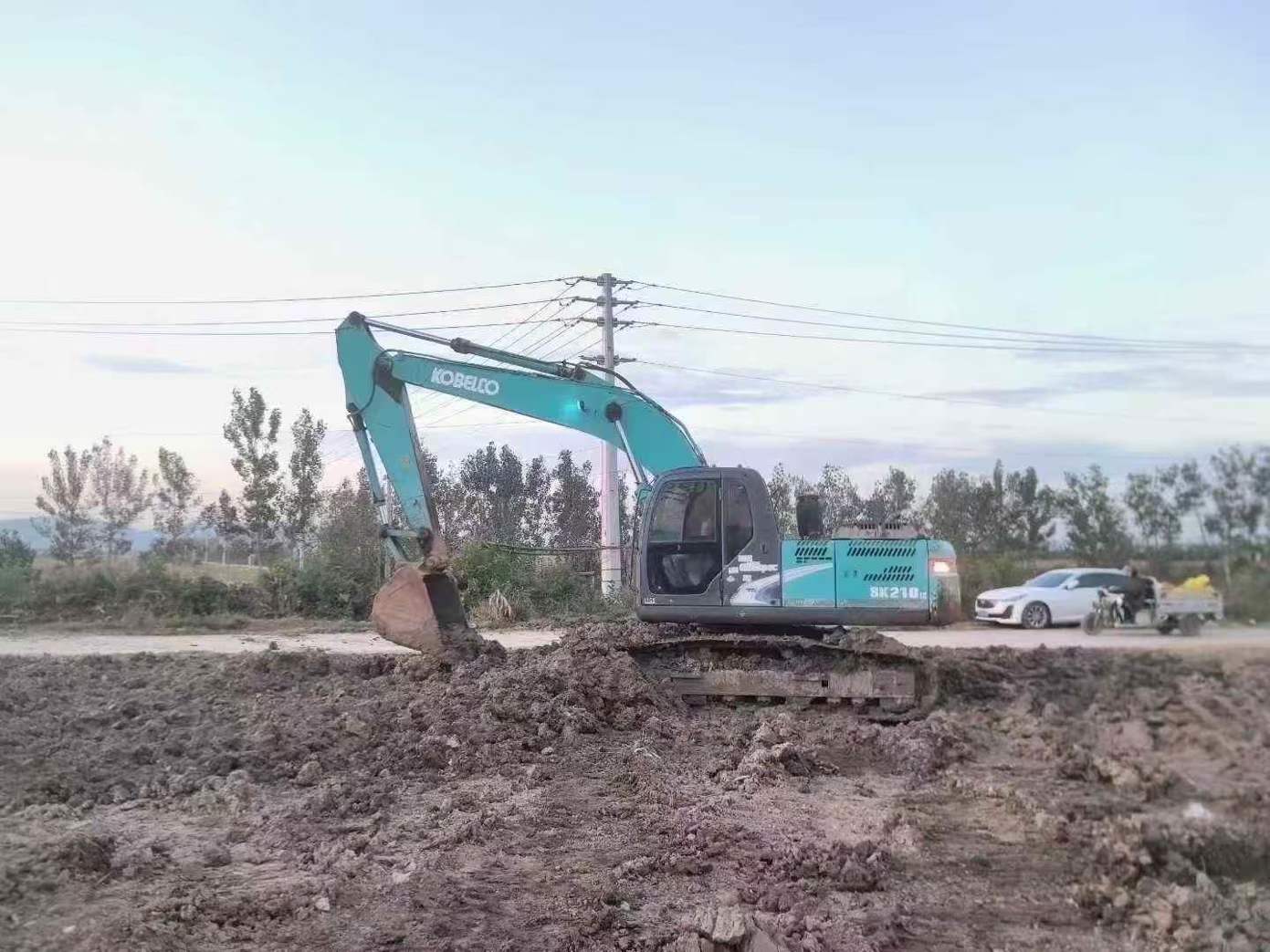 Used Kobelco SK210 Excavator 2011 Model