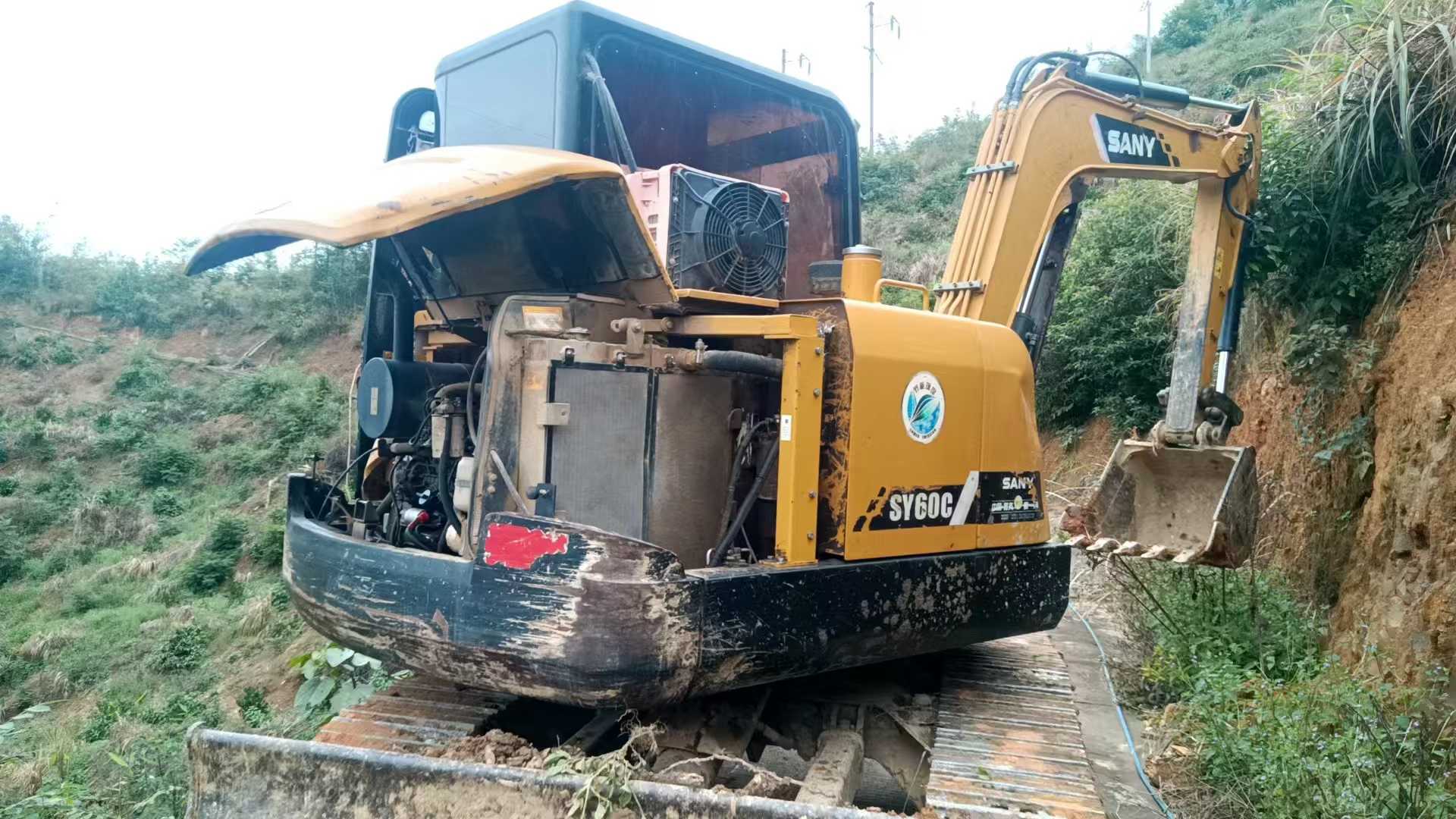 Used Sany SY60 Excavator 2018 Model