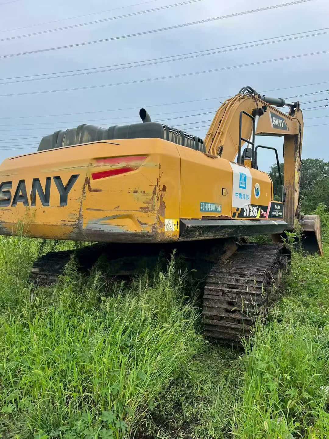 Used Sany SY335H SIC Excavator 2021 Model