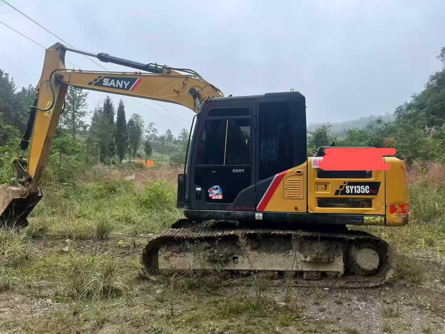 Used Sany SY135 Excavator 2016 Model