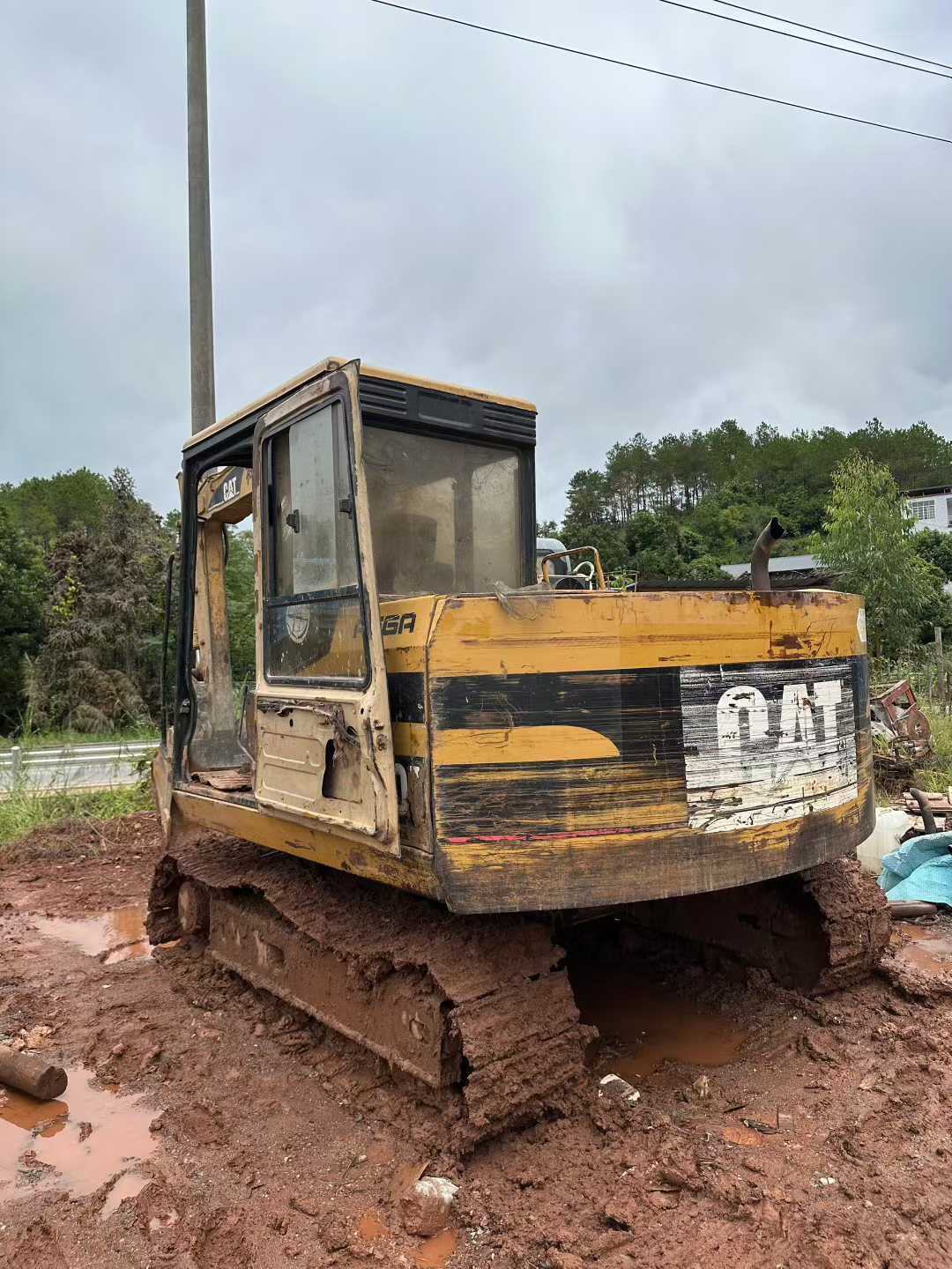 Used Caterpillar E70B Excavator 2016 Model