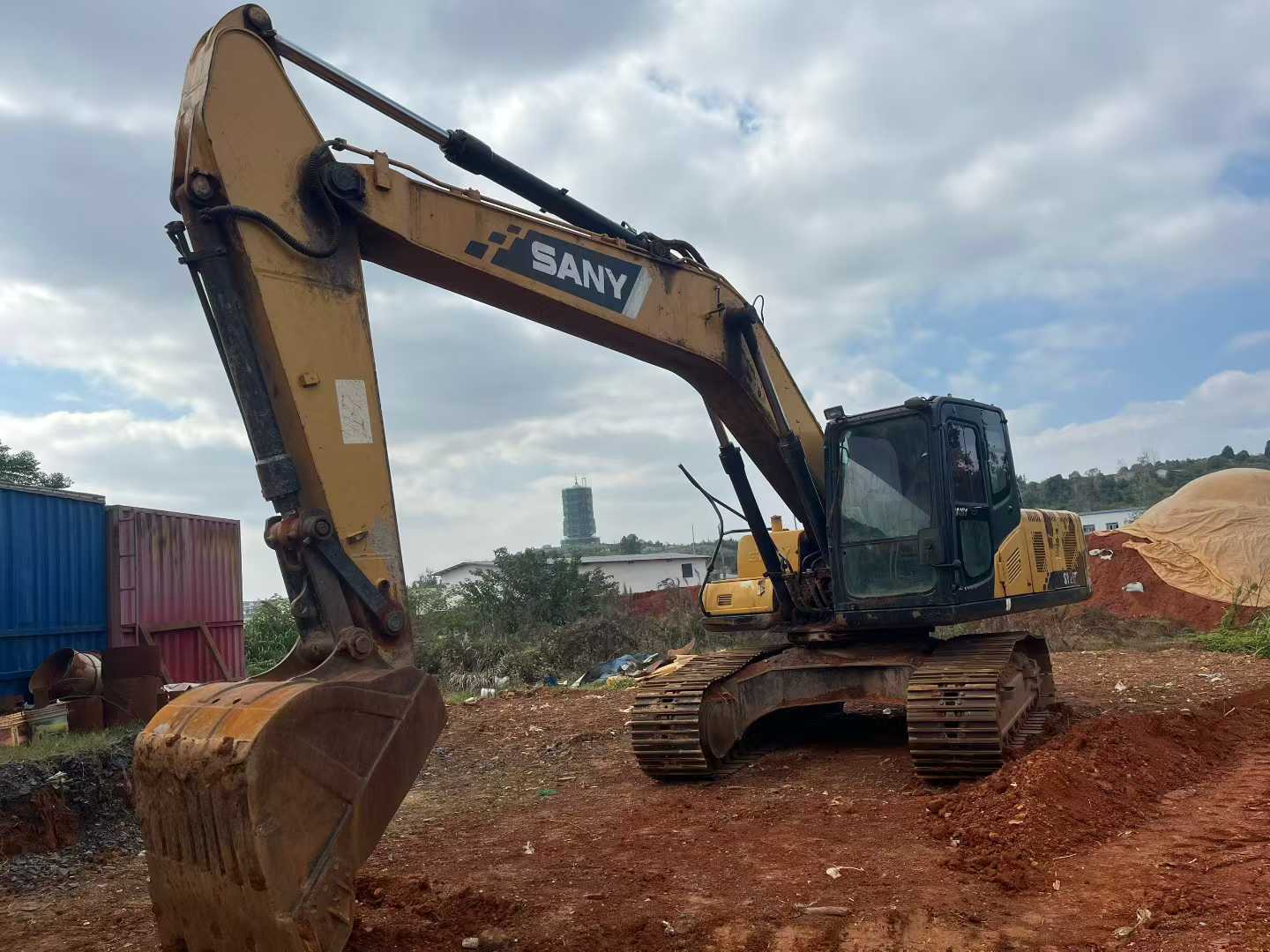 Used Sany SY195C Excavator 2018 Model