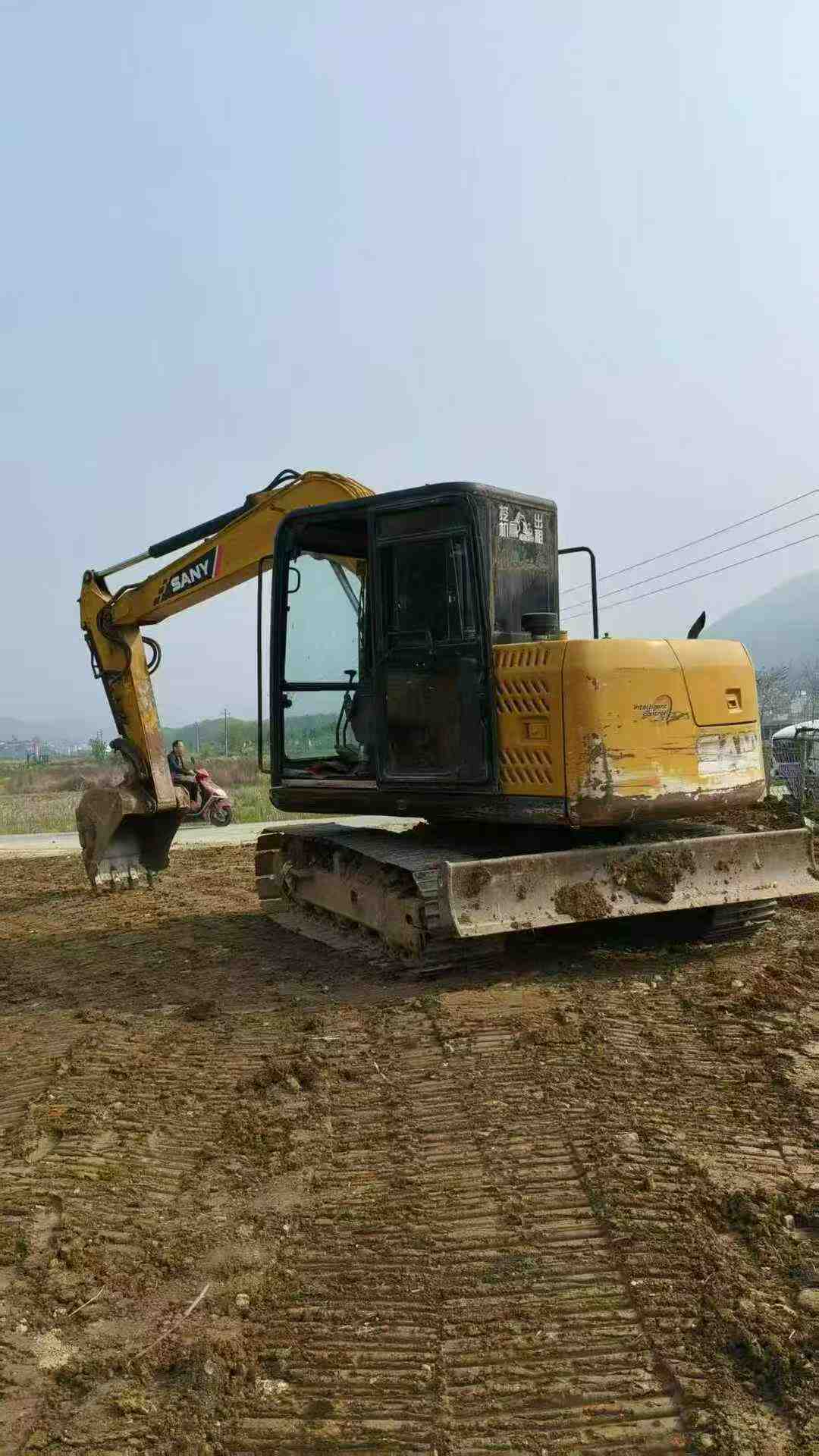 Used Sany SY75 Excavator 2016 Model