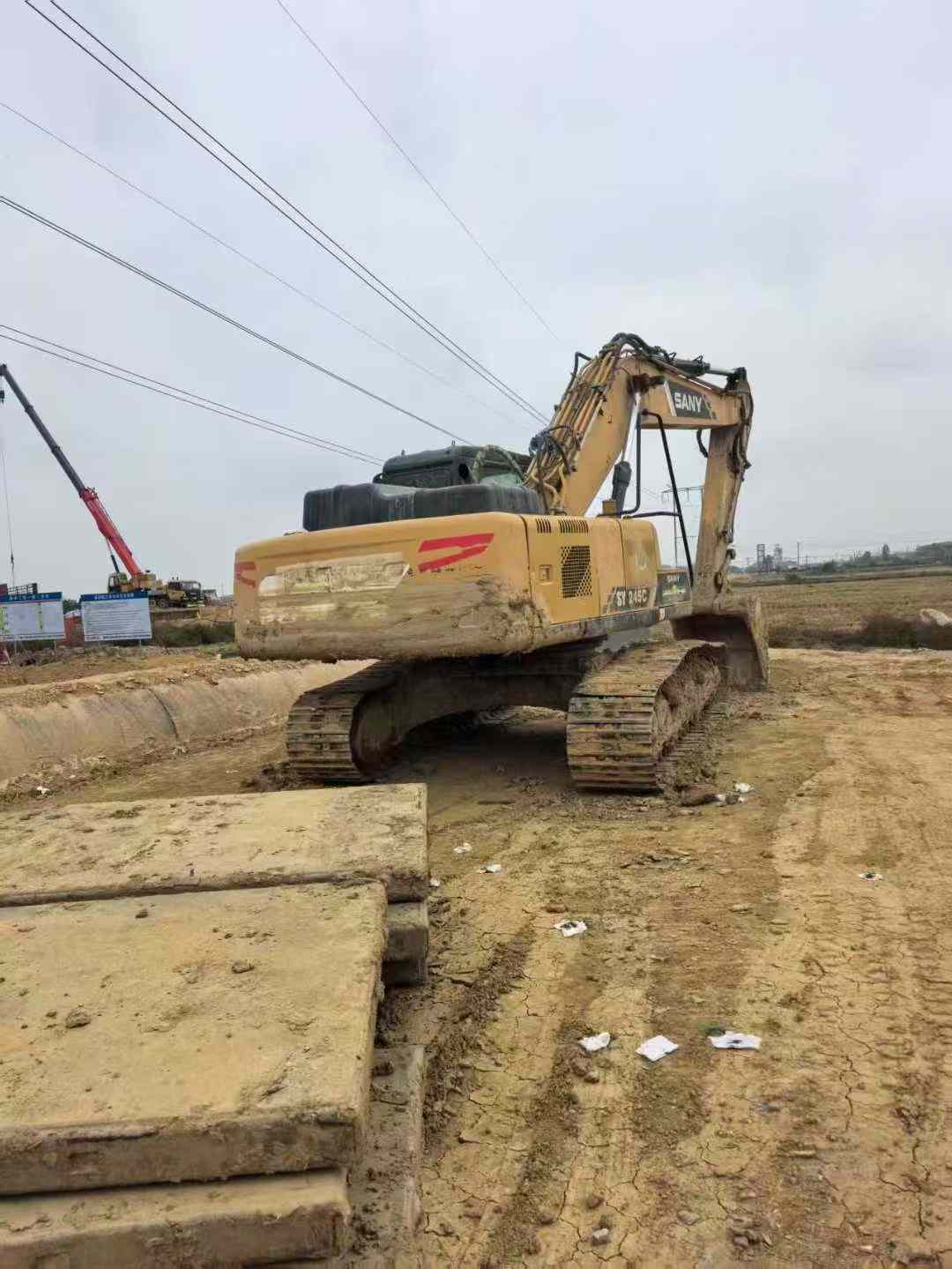 Used Sany SY225H Pro Excavator 2017 Model