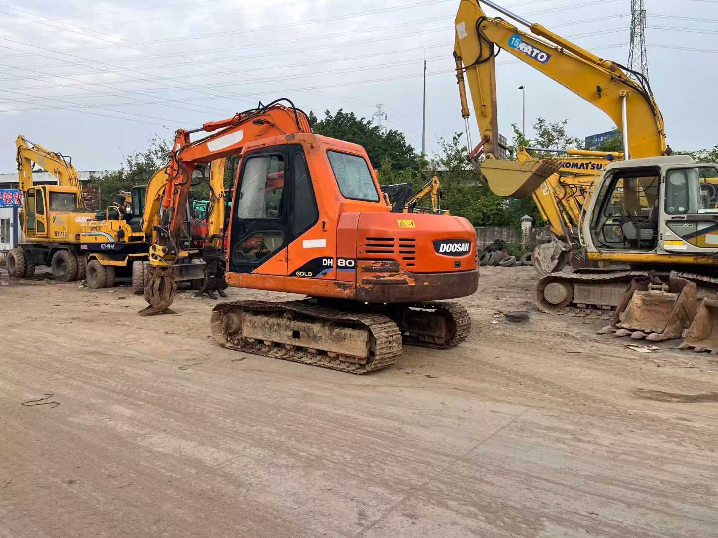Used Doosan DX80 Excavator 2016 Model / 7