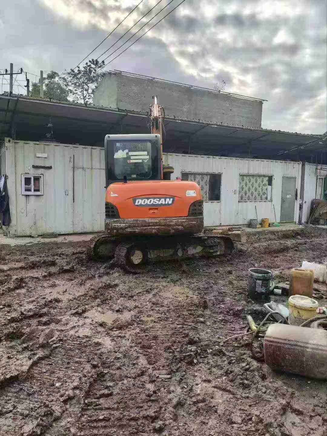 Used Doosan DX60 Excavator 2015 Model