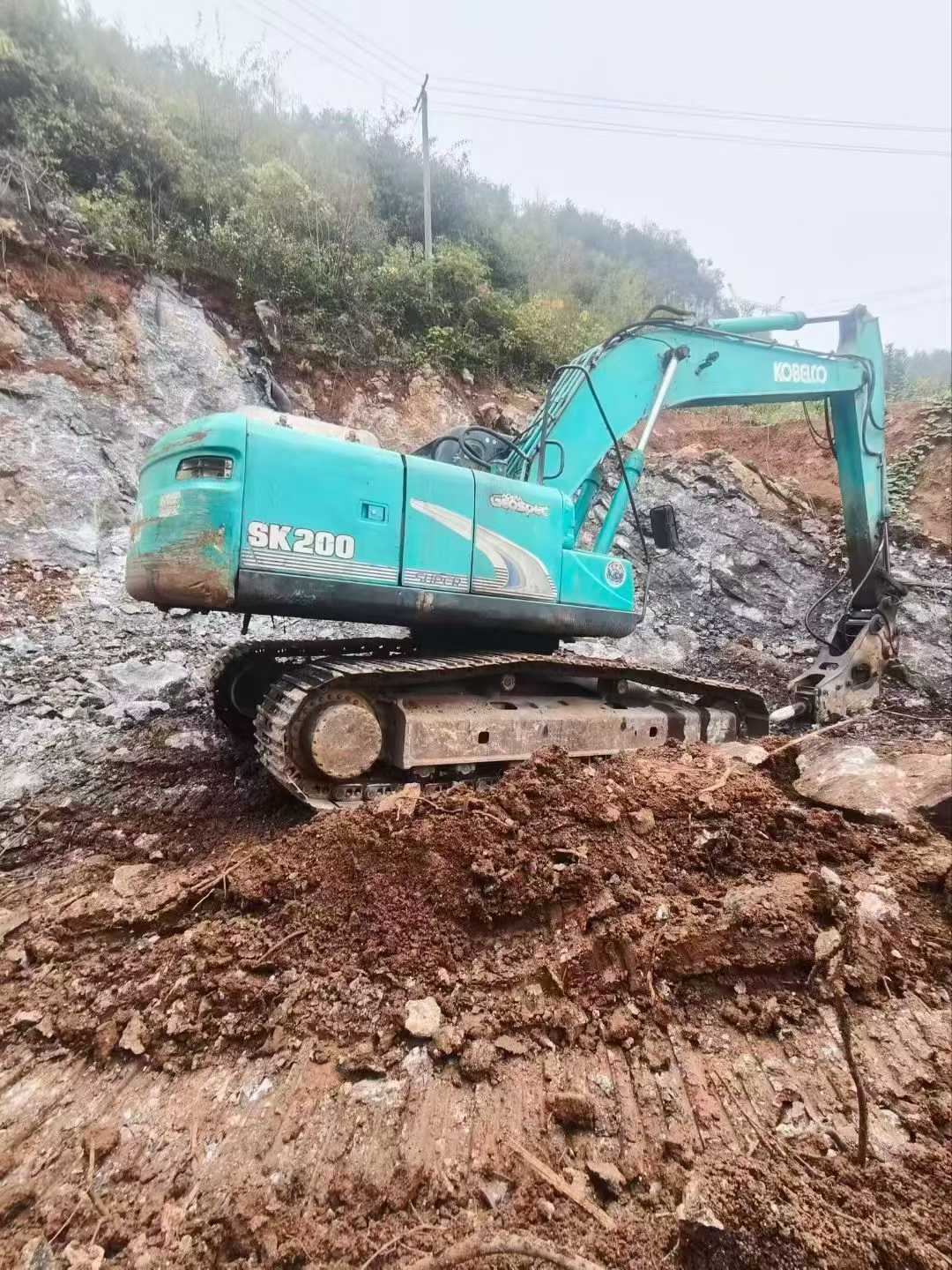 Used Kobelco SK200 Excavator 2016 Model