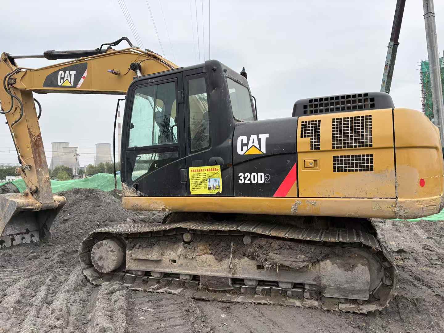 Used Caterpillar 320D Excavator 2014 Model