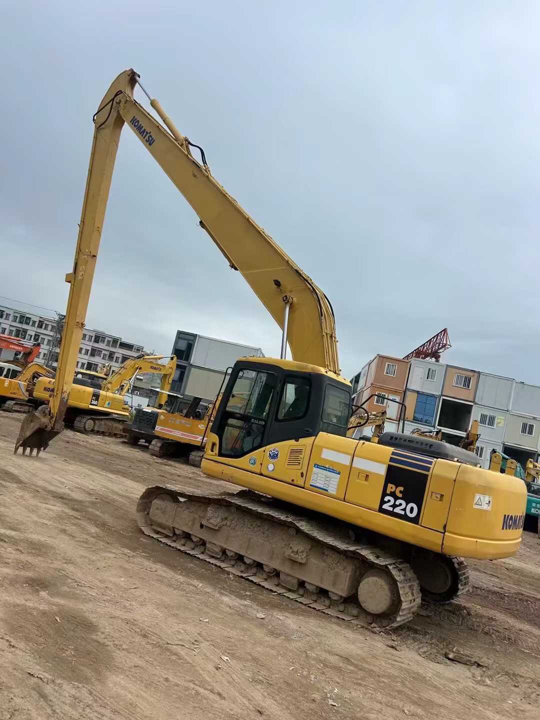 Used Komatsu PW220-7 Excavator 2016 Model