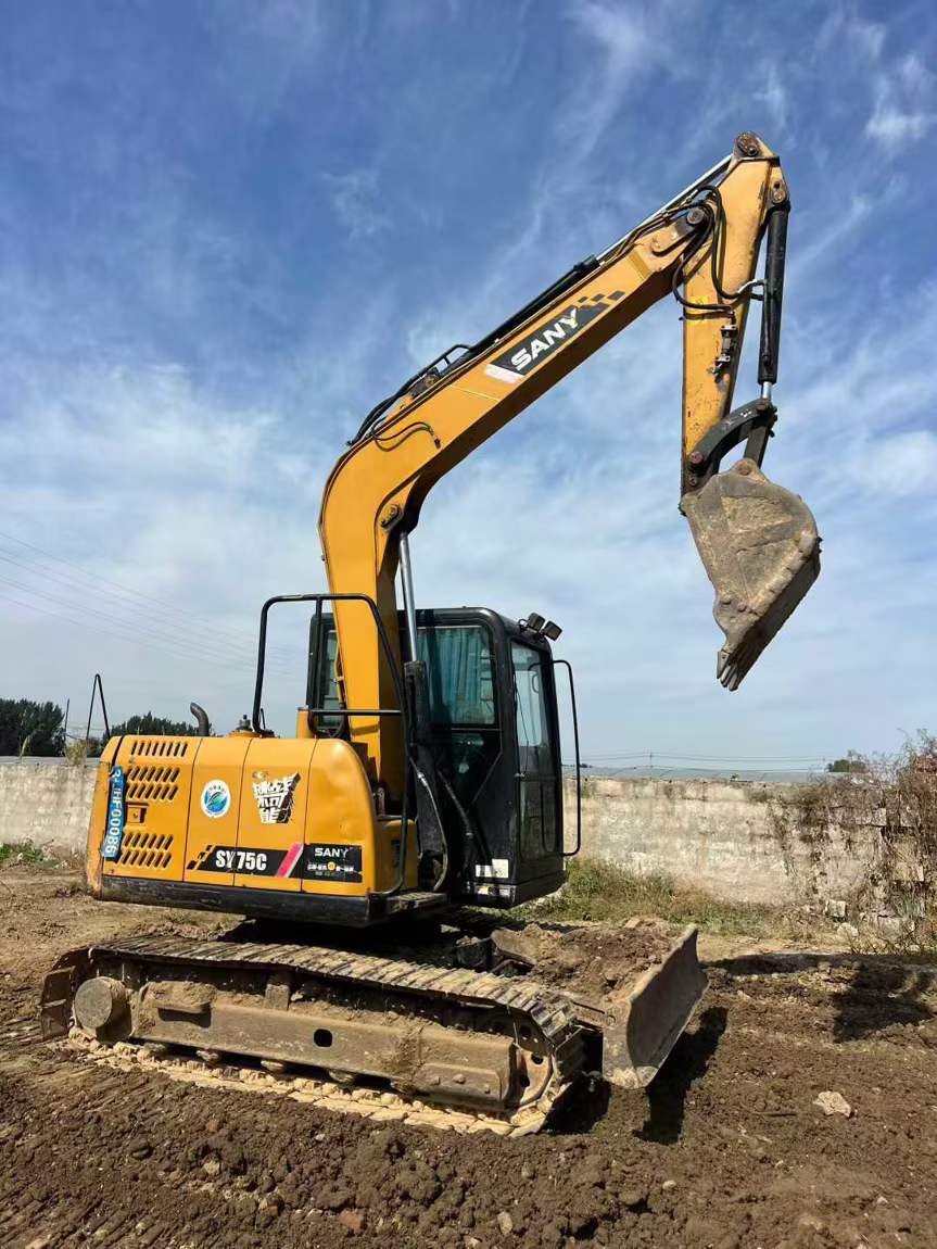 Used Sany SY75C Excavator 2018 Model