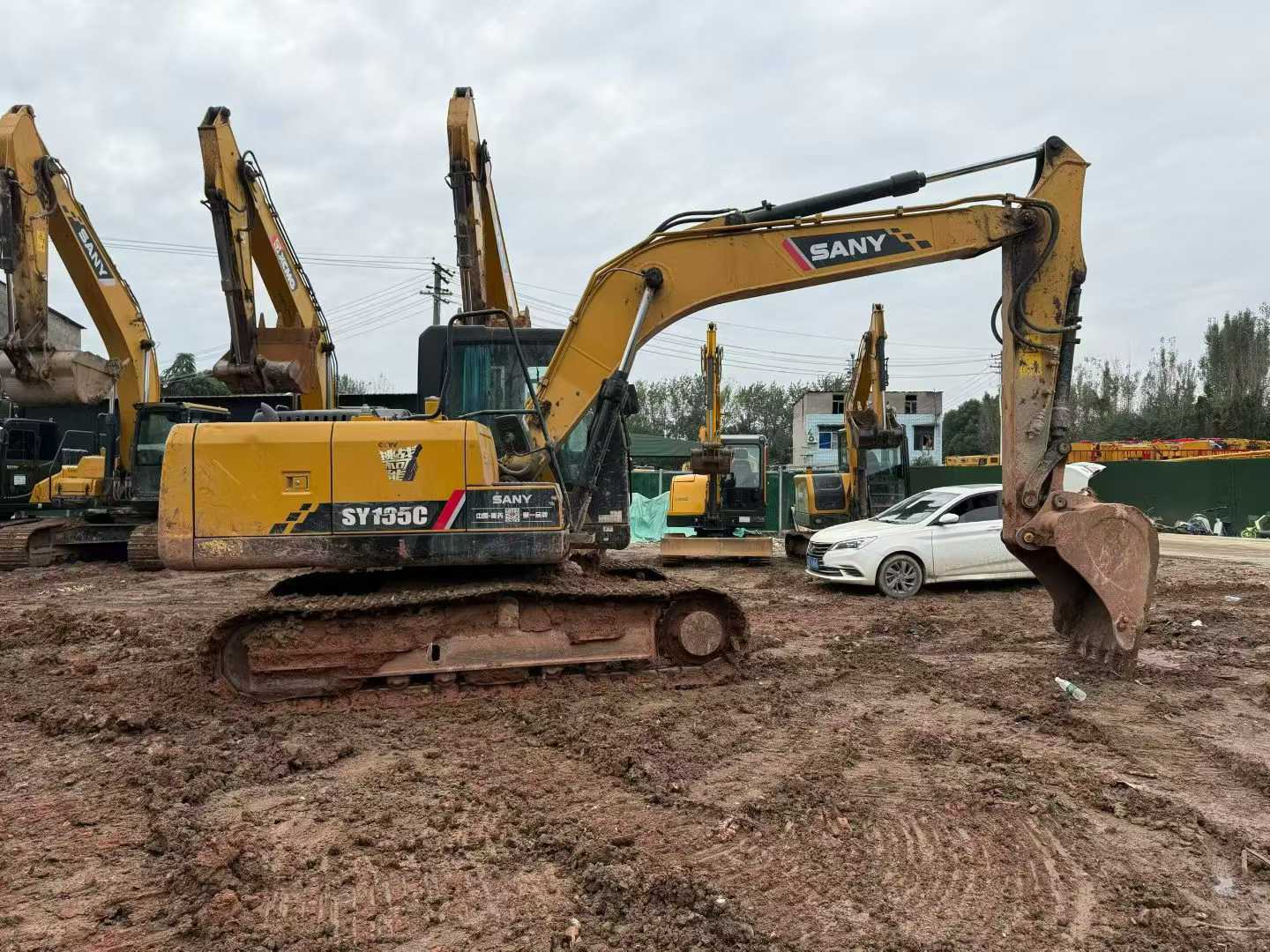 Used Sany SY135 Excavator 2021 Model