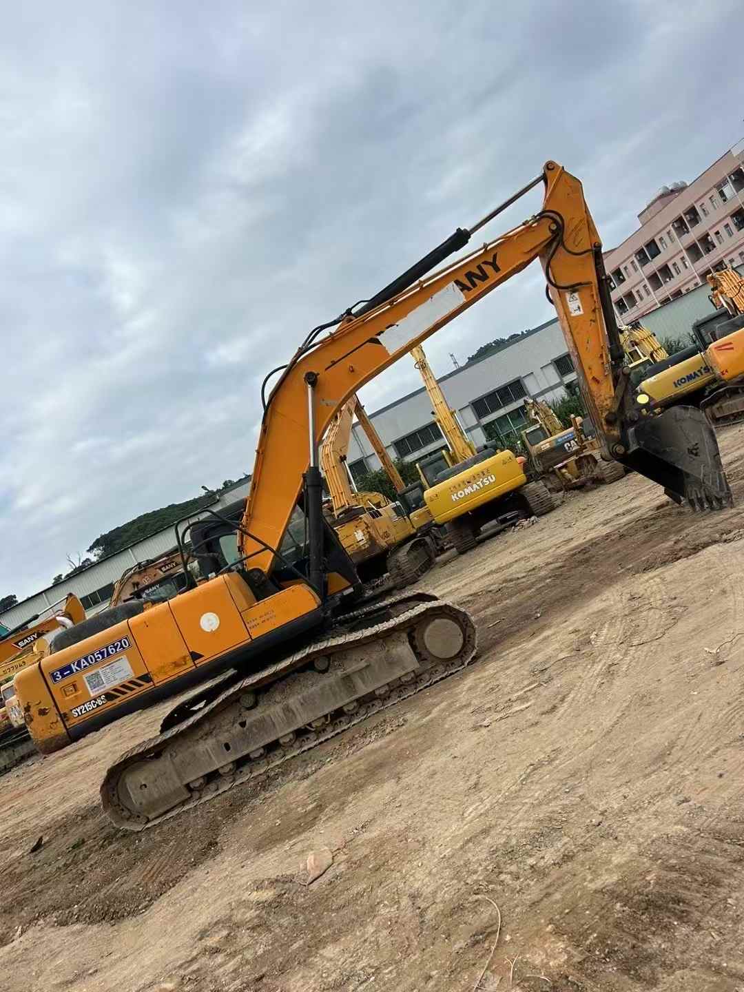 Used Sany SY215W Excavator 2016 Model