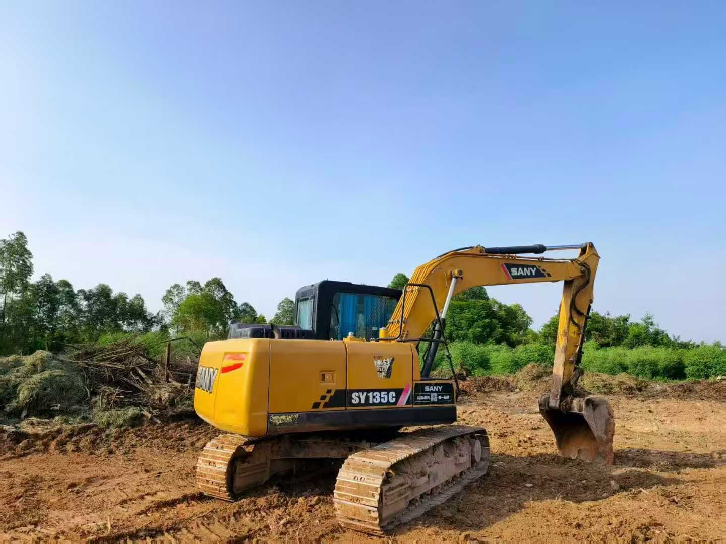 Used Sany SY135 Excavator 2020 Model