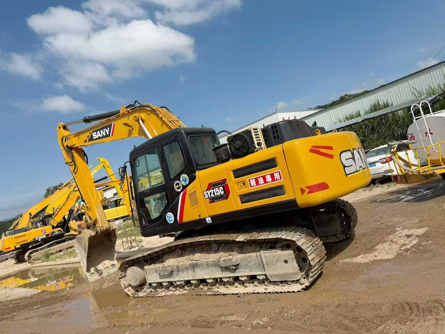 Used Sany SY215W Excavator 2016 Model