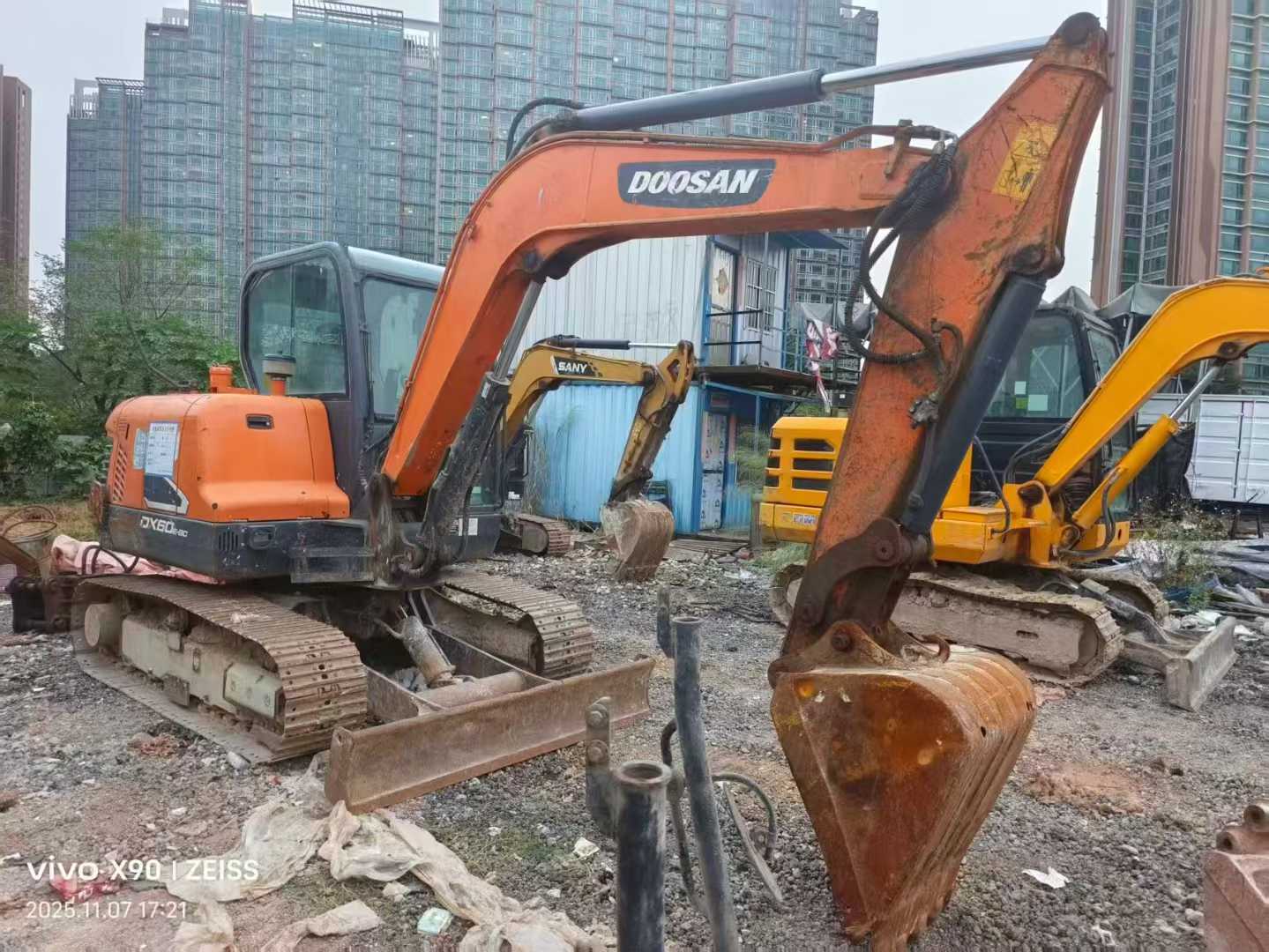 Used Doosan DX60-9C Excavator 2016 Model